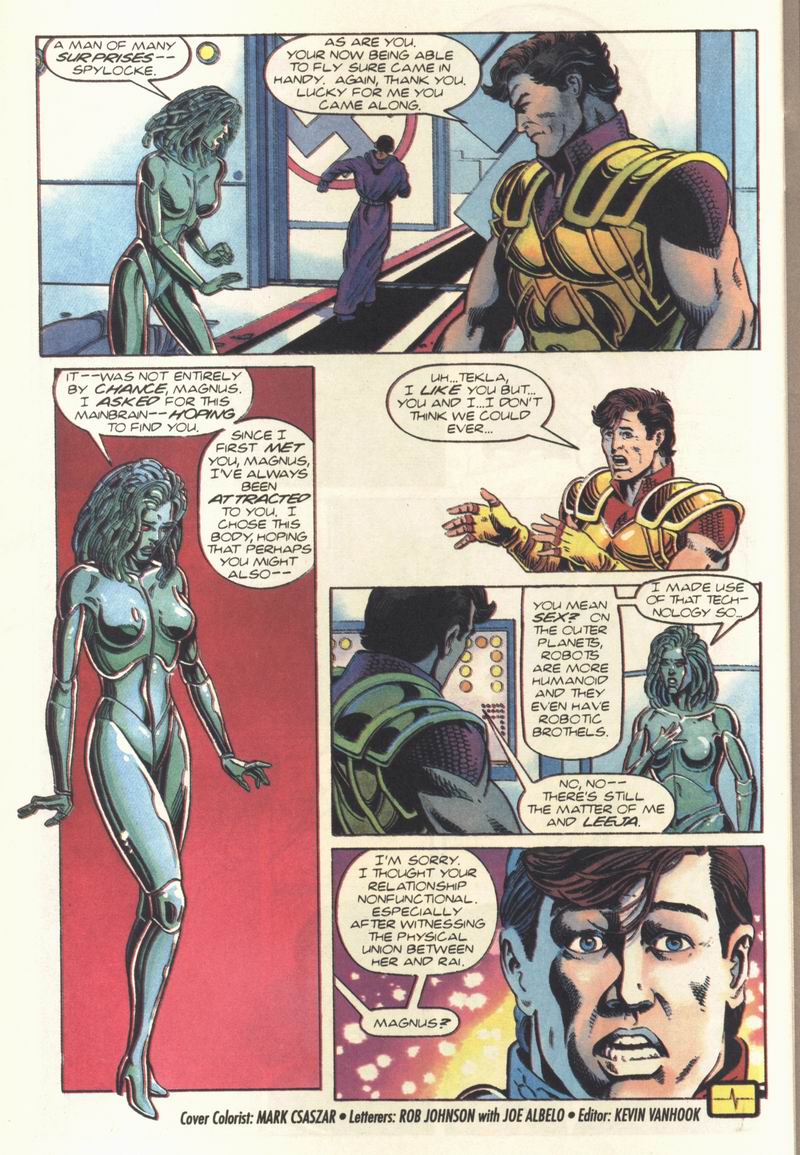 Read online Magnus Robot Fighter (1991) comic -  Issue #30 - 21