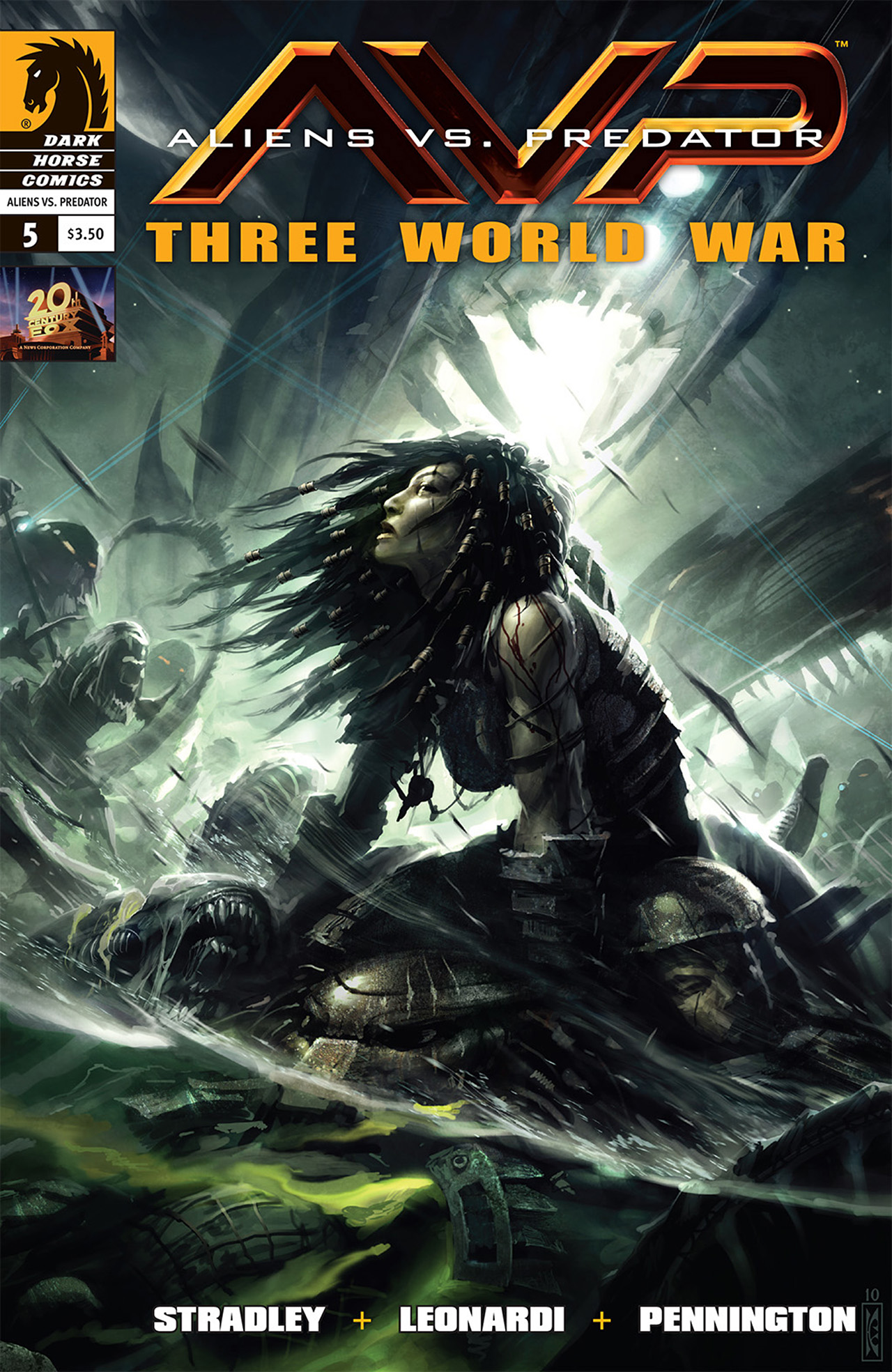 Read online Aliens vs. Predator: Three World War comic -  Issue #5 - 1