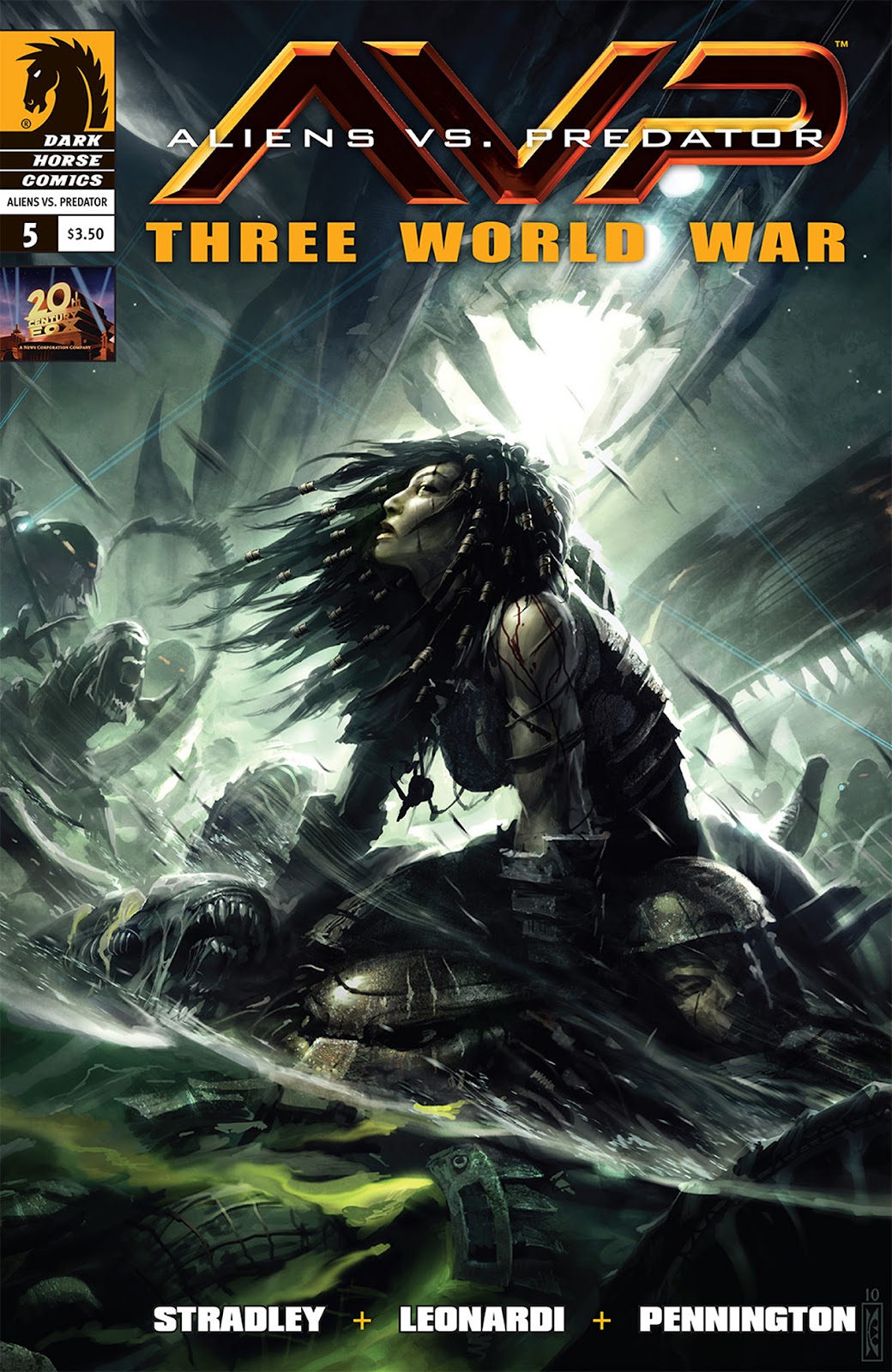 Aliens vs. Predator: Three World War issue 5 - Page 1