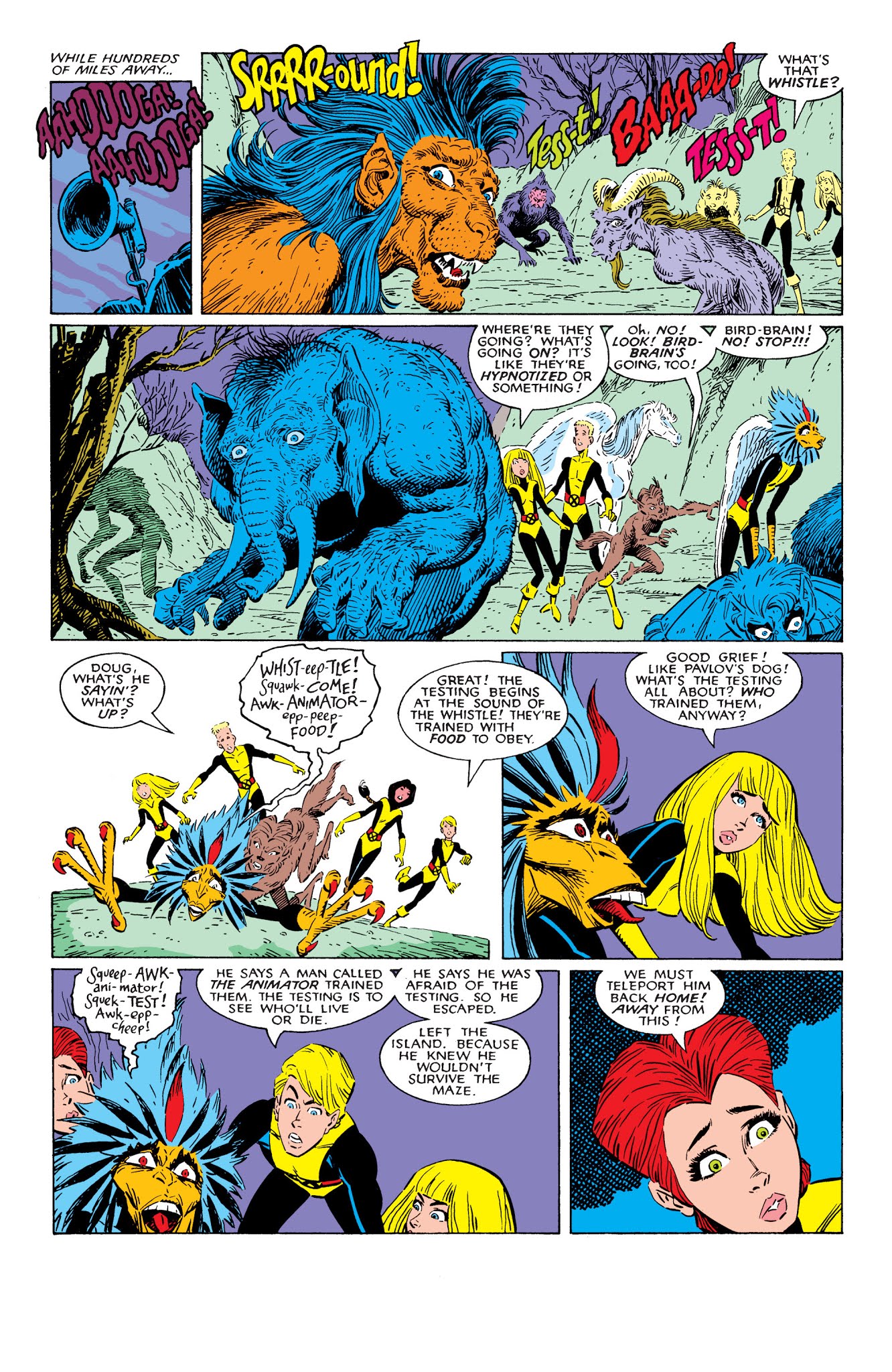 Read online X-Men: Fall of the Mutants comic -  Issue # TPB 1 (Part 4) - 38