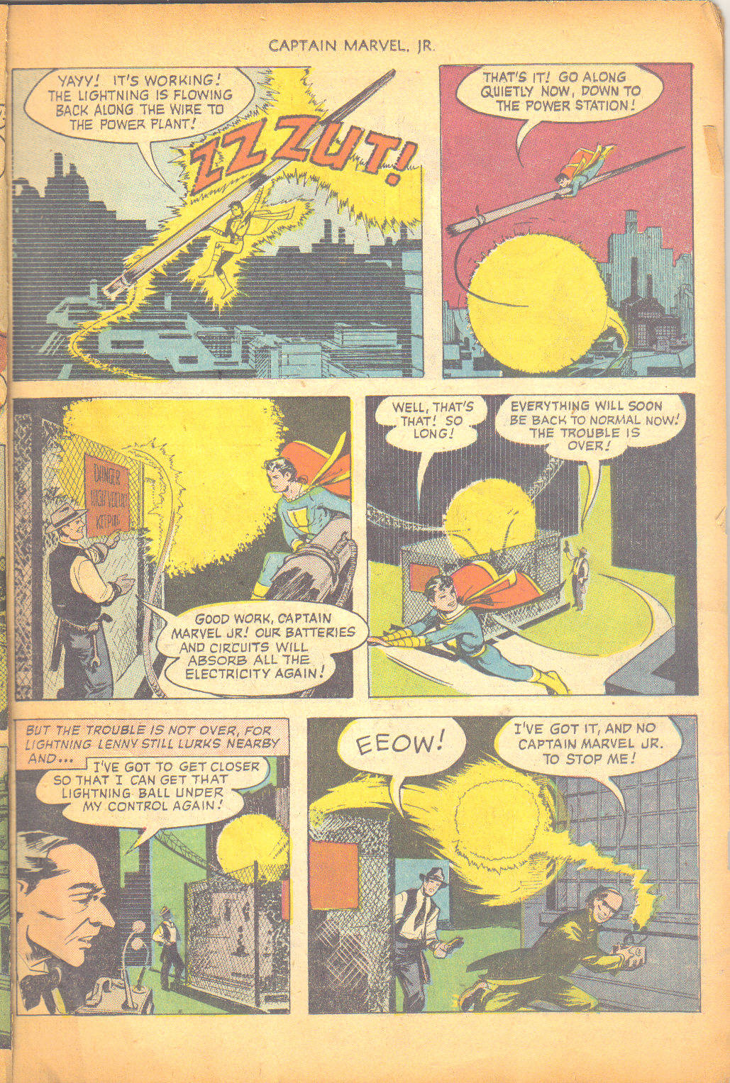 Read online Captain Marvel, Jr. comic -  Issue #95 - 10