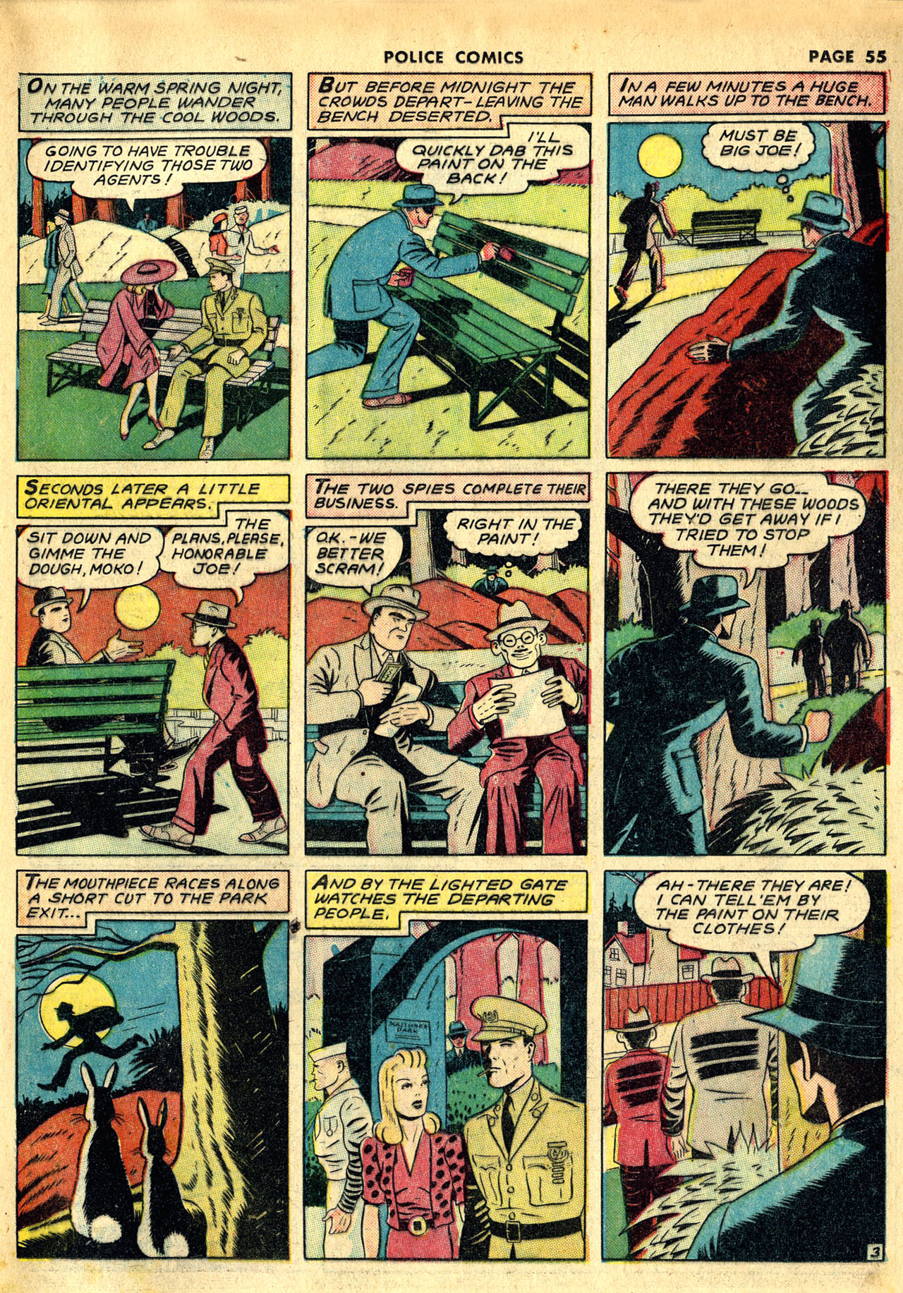 Read online Police Comics comic -  Issue #10 - 58