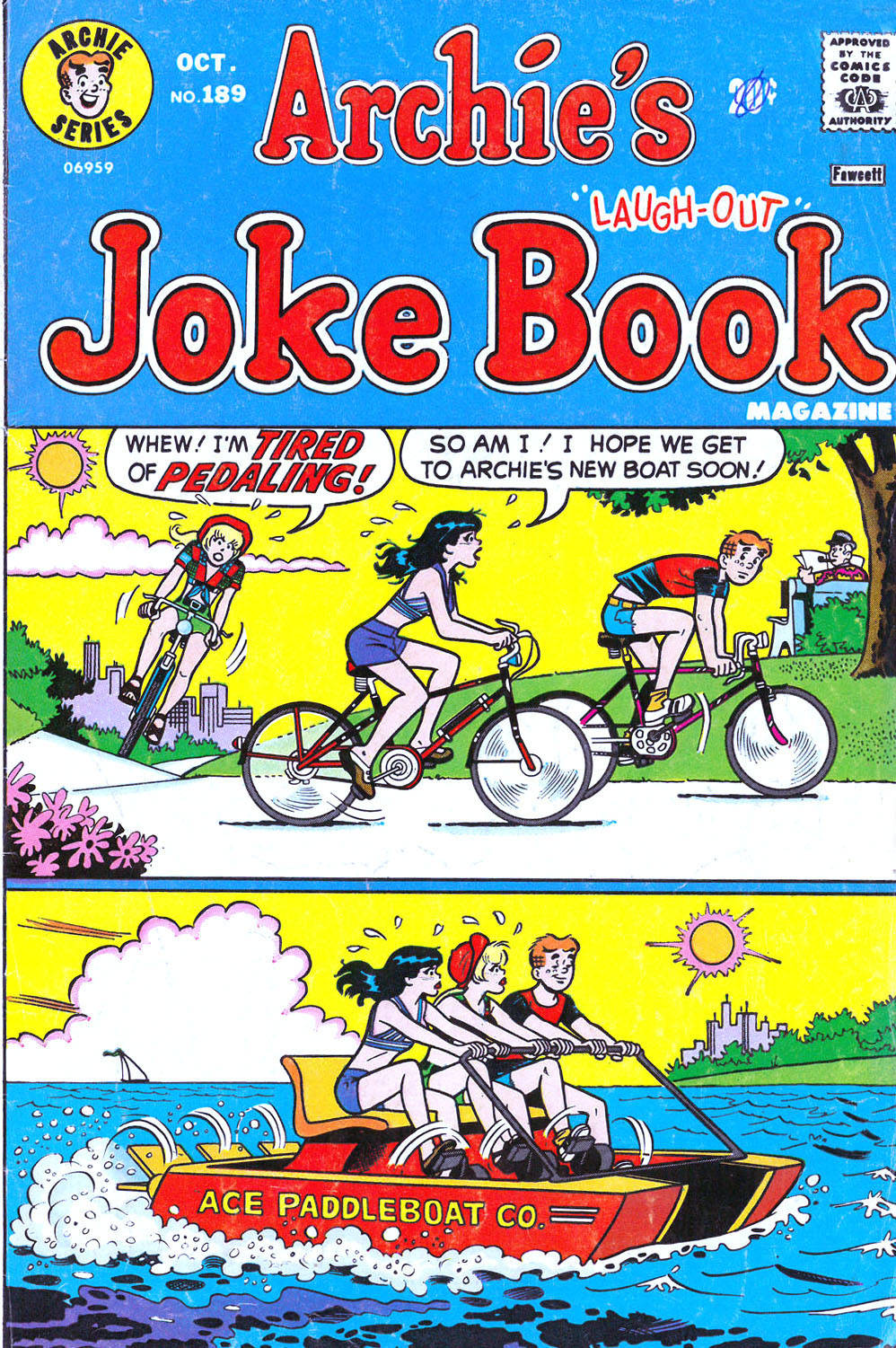 Read online Archie's Joke Book Magazine comic -  Issue #189 - 1