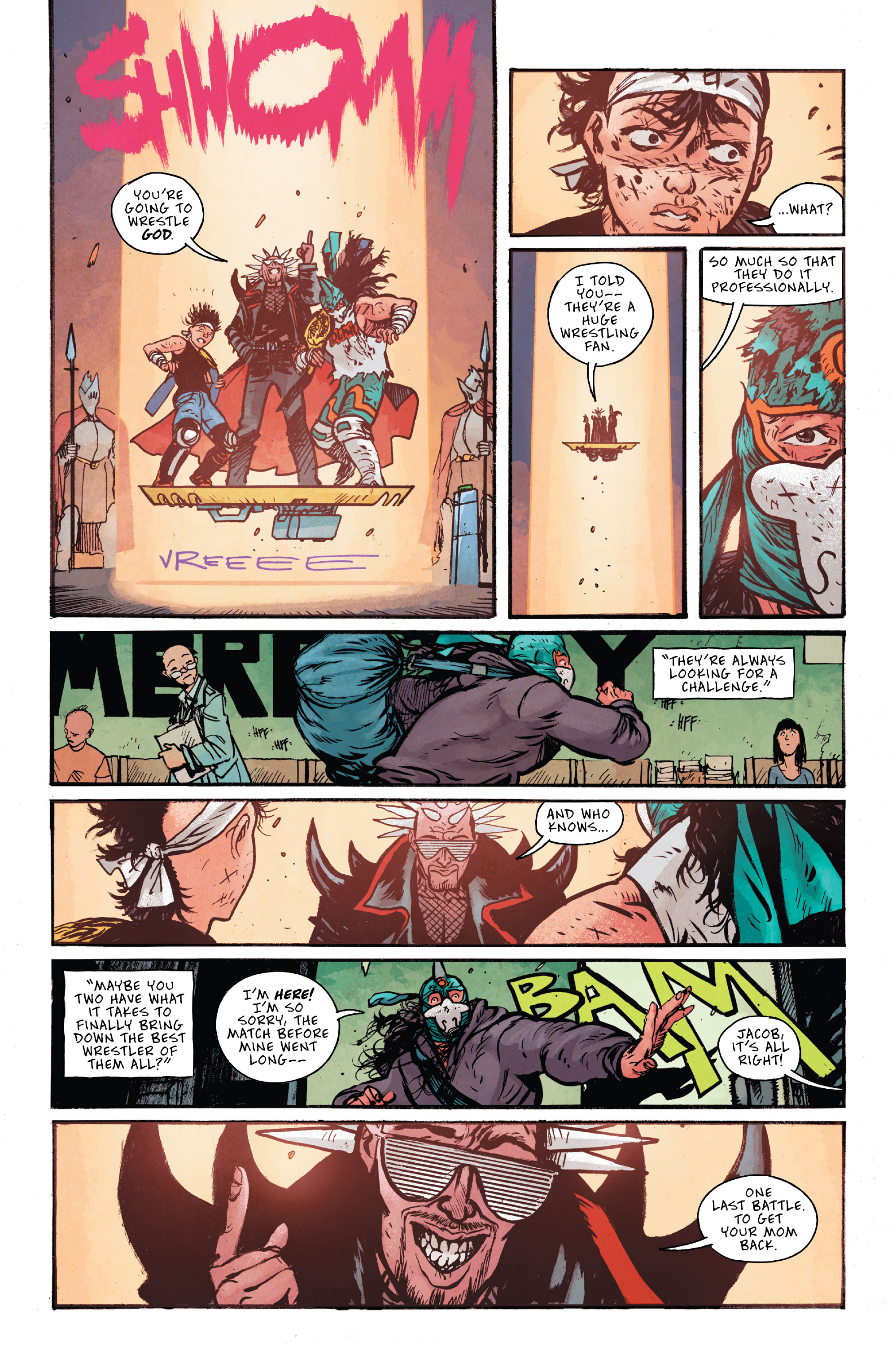Read online Do a Powerbomb comic -  Issue #6 - 21
