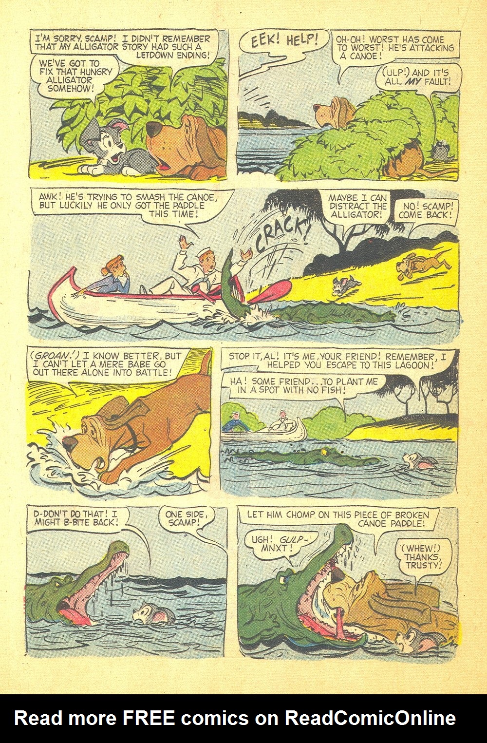 Read online Scamp (1958) comic -  Issue #5 - 16