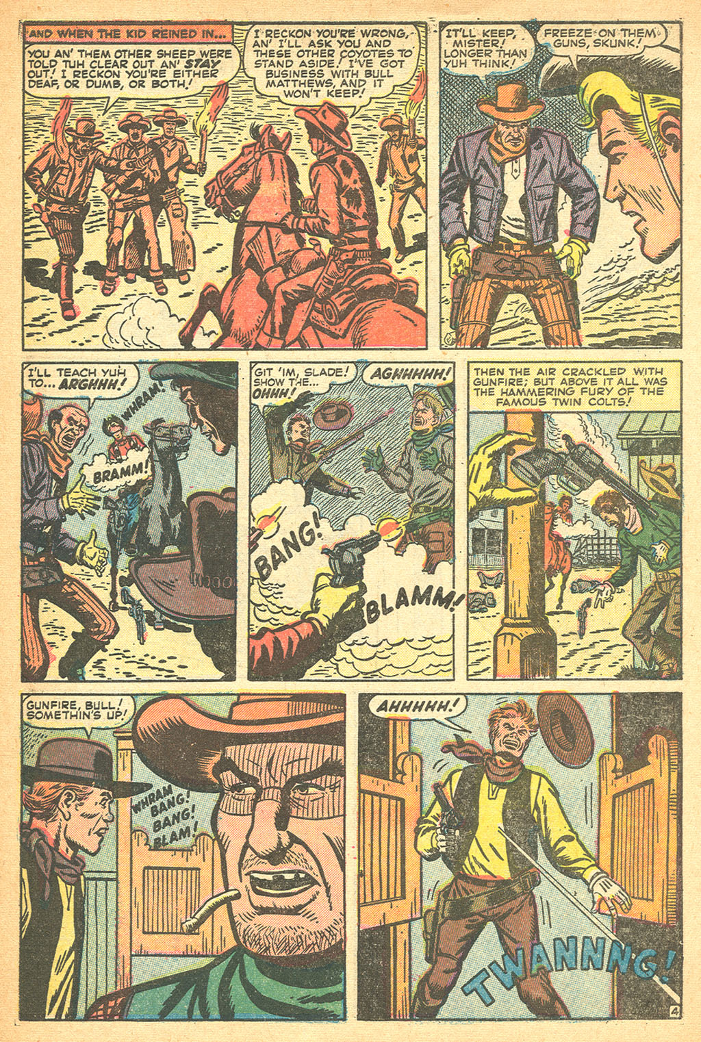 Read online Kid Colt Outlaw comic -  Issue #42 - 6