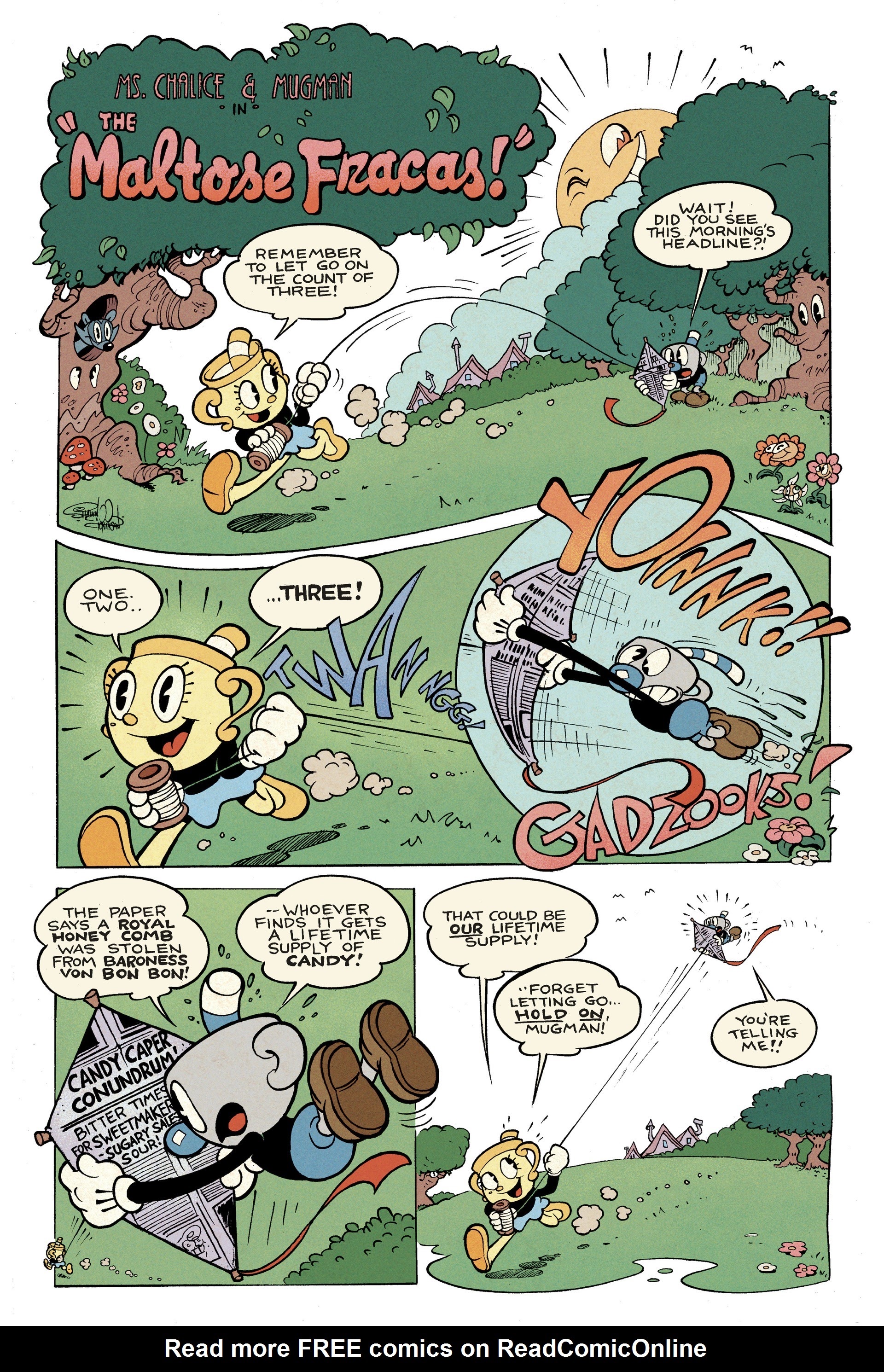 Read online Cuphead: Comic Capers & Curios comic -  Issue # TPB 2 - 60