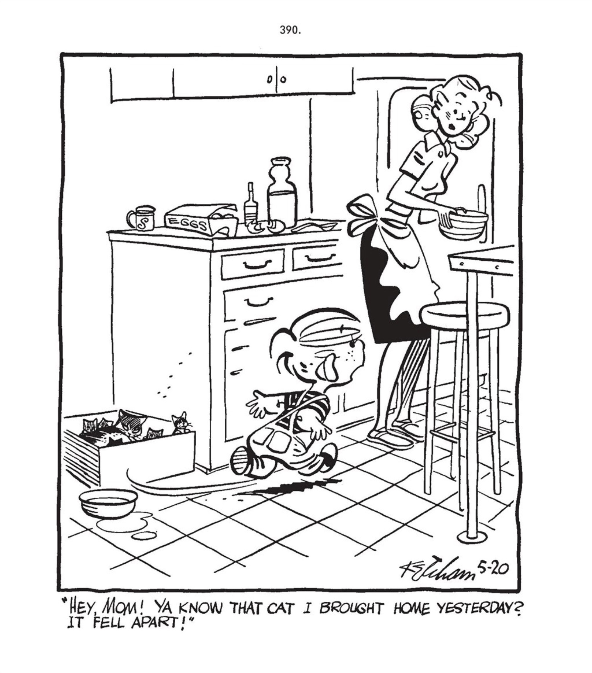 Read online Hank Ketcham's Complete Dennis the Menace comic -  Issue # TPB 1 (Part 5) - 16