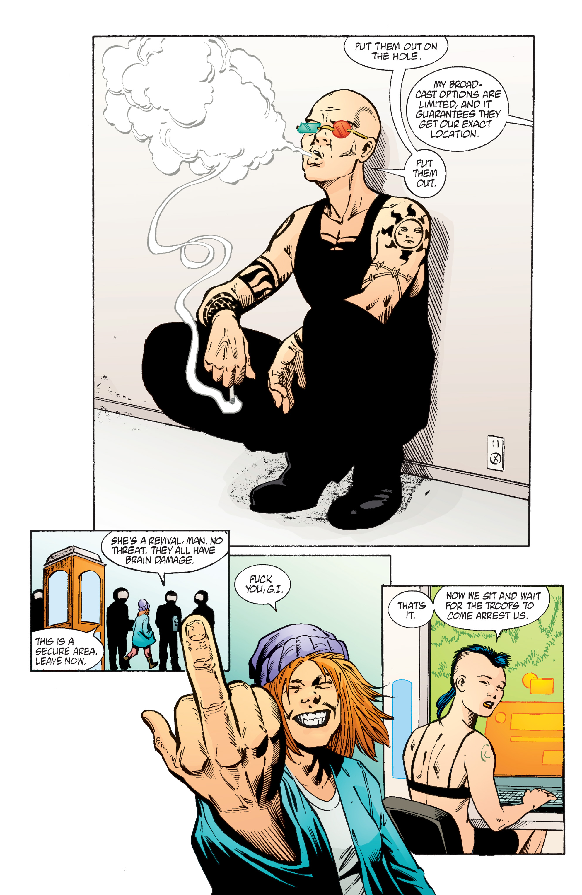 Read online Transmetropolitan comic -  Issue #57 - 19