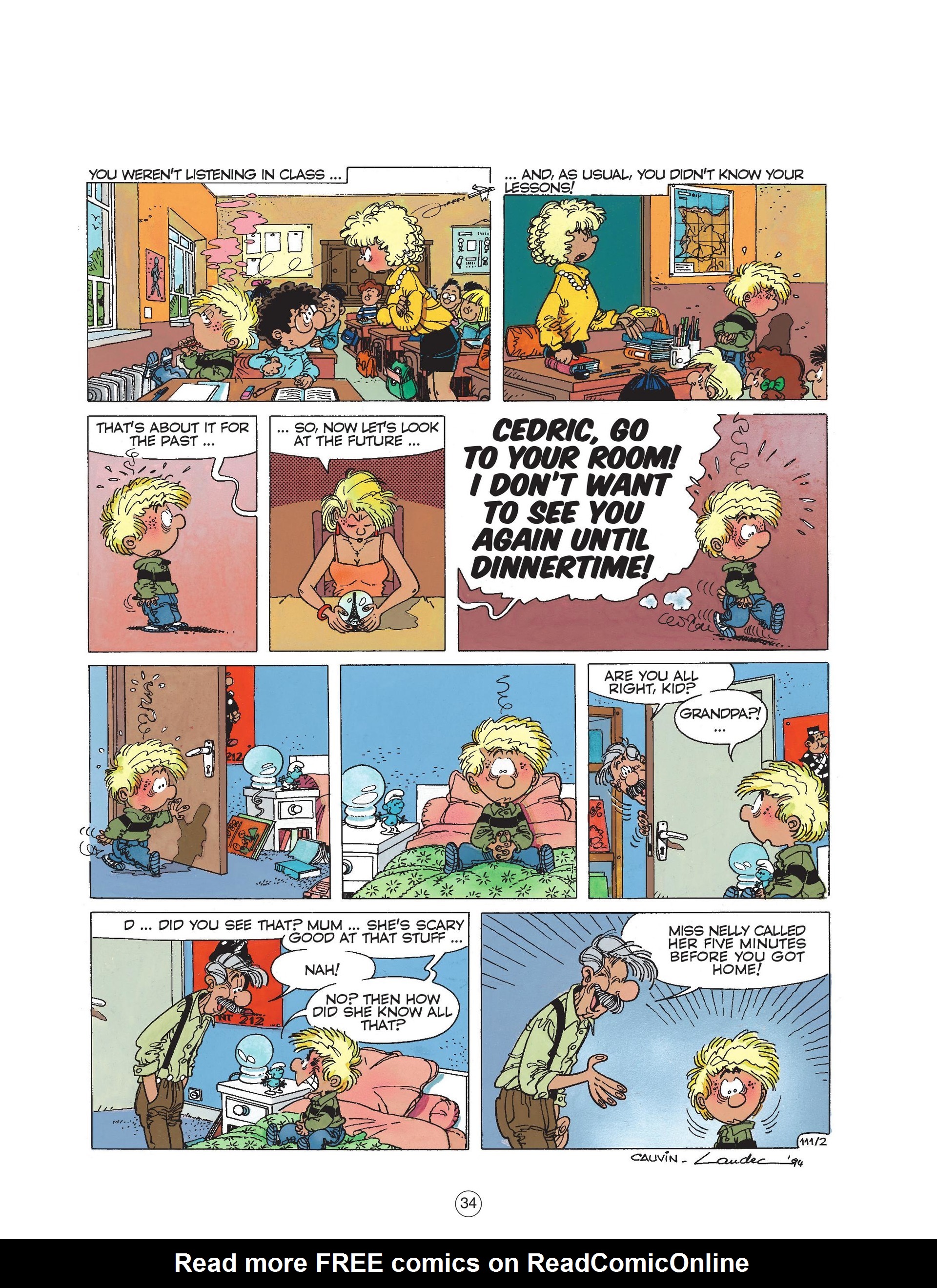 Read online Cedric comic -  Issue #6 - 36