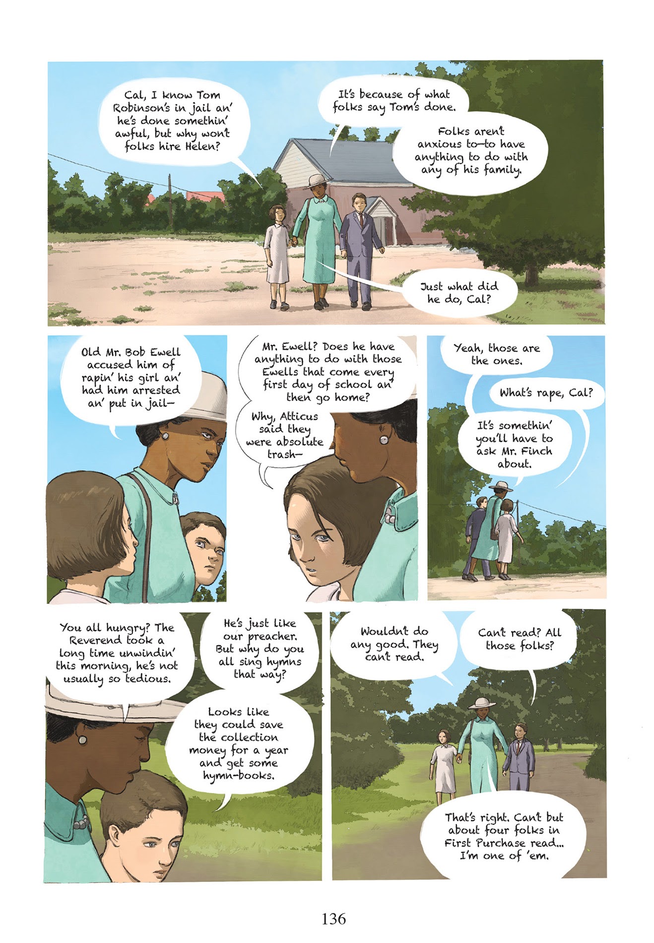 Read online To Kill a Mockingbird: A Graphic Novel comic -  Issue # TPB (Part 2) - 49