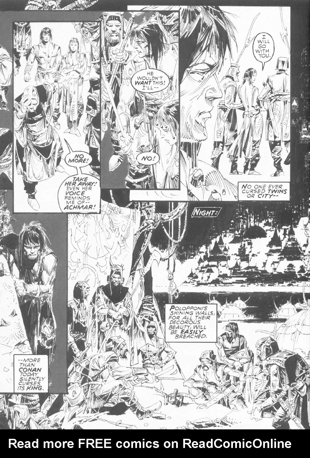 Read online The Savage Sword Of Conan comic -  Issue #228 - 22