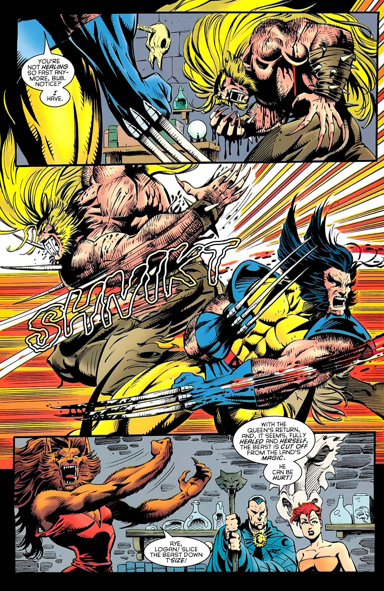Read online Wolverine: Knight of Terra comic -  Issue # Full - 57