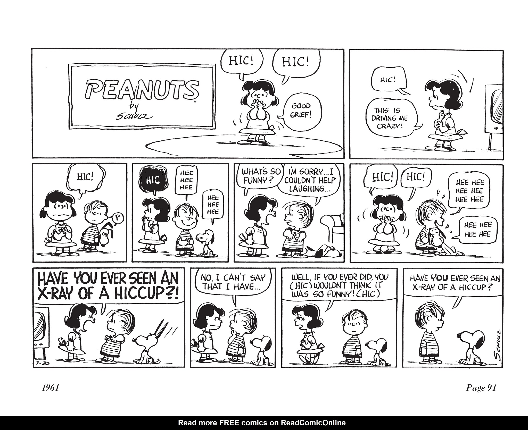 Read online The Complete Peanuts comic -  Issue # TPB 6 - 106