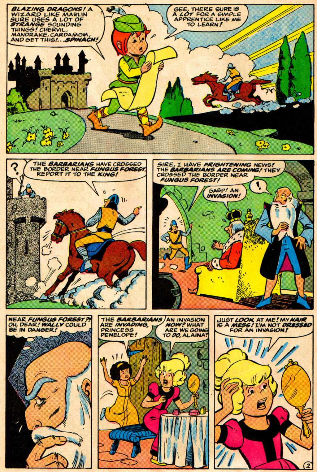 Read online Wally the Wizard comic -  Issue #4 - 16