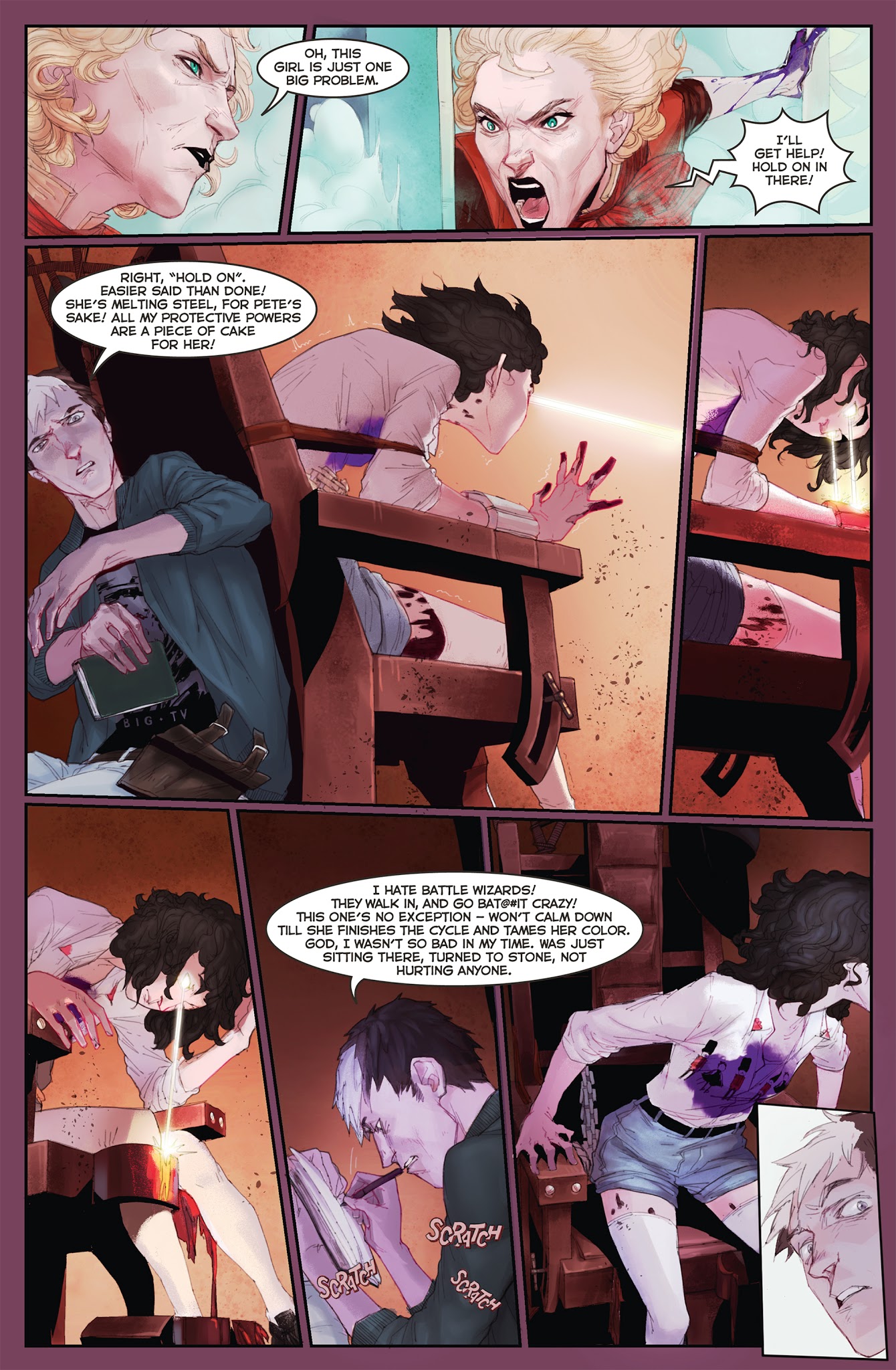 Read online Exlibrium comic -  Issue #7 - 23