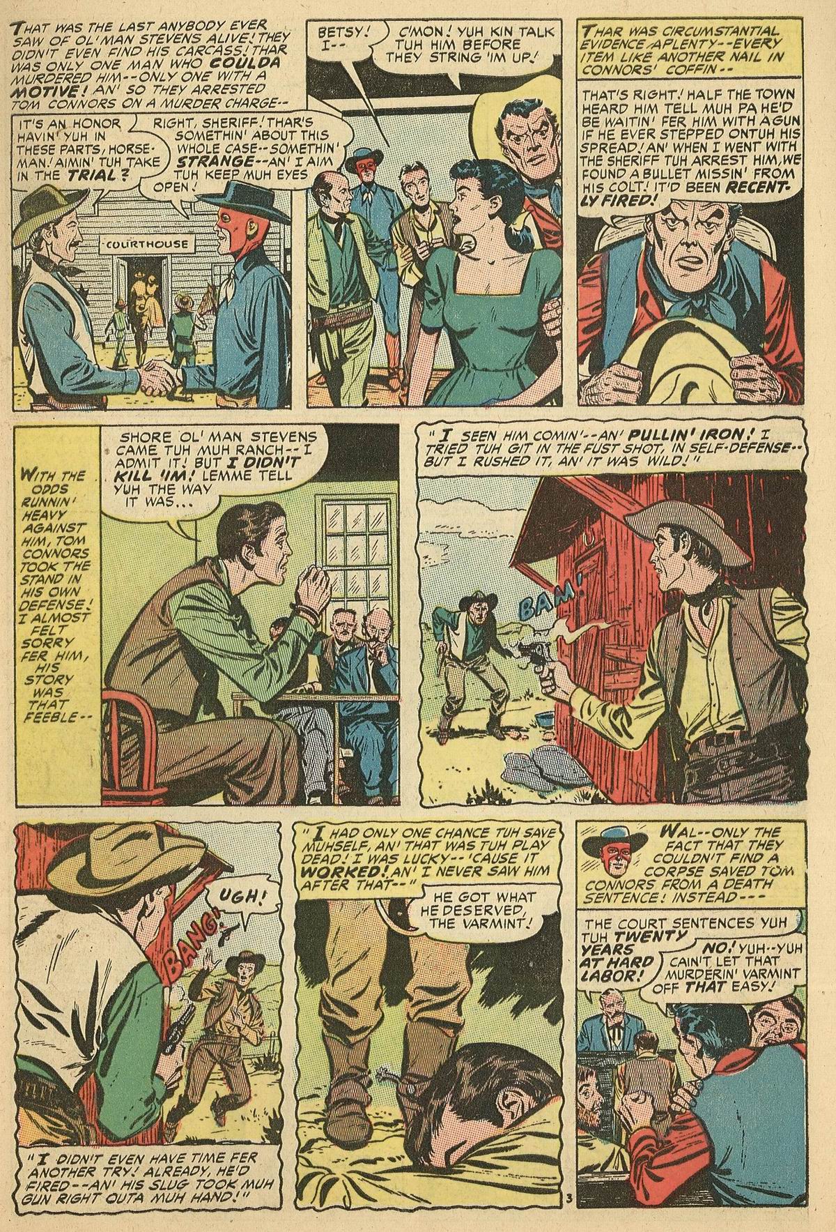 Read online Hooded Horseman comic -  Issue #28 - 5