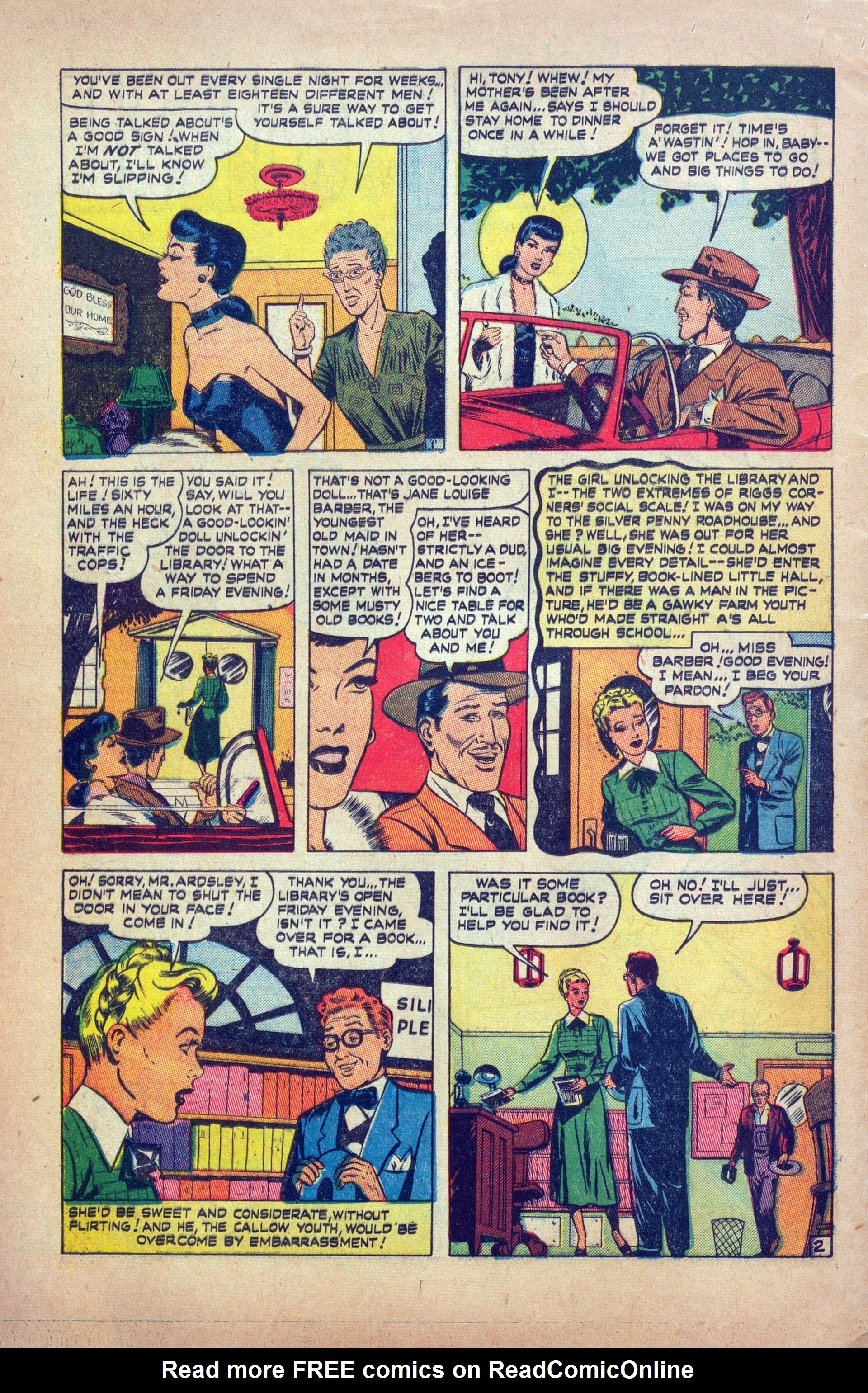 Read online Love Romances comic -  Issue #14 - 4