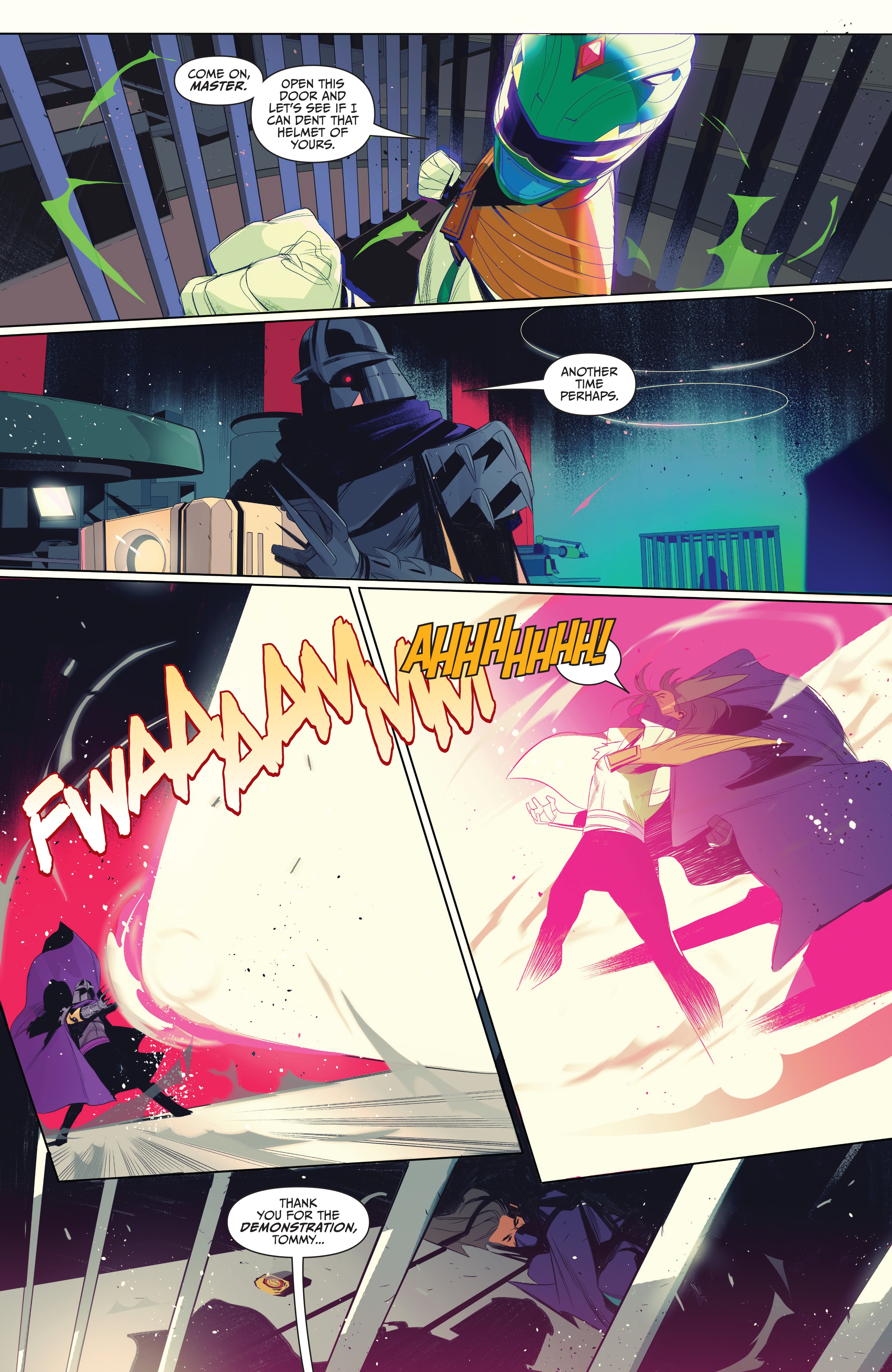Read online Mighty Morphin Power Rangers: Teenage Mutant Ninja Turtles comic -  Issue # _TPB - 52