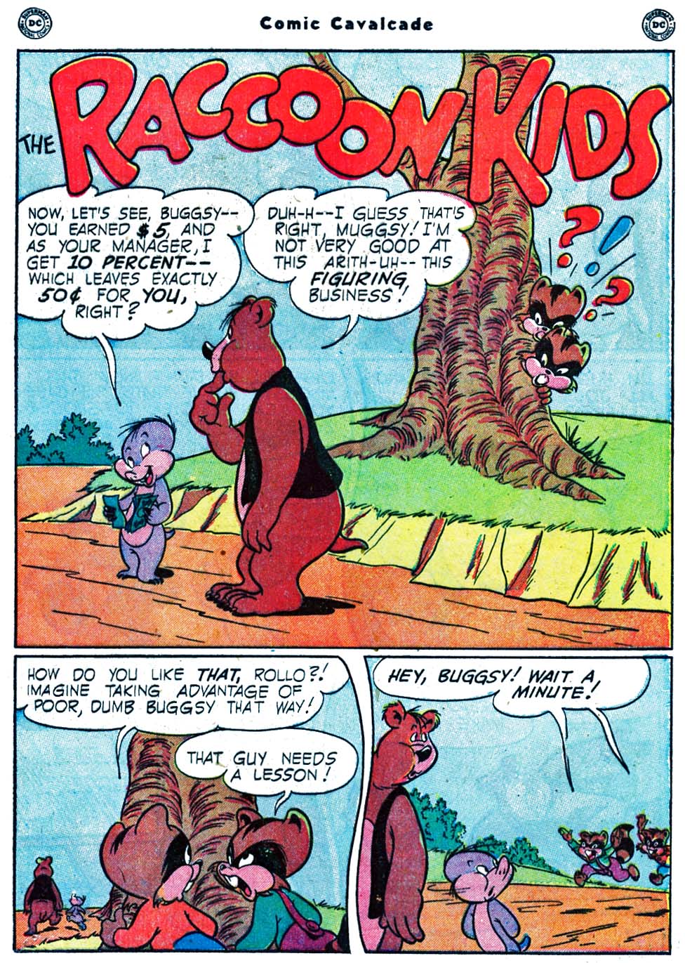 Read online Comic Cavalcade comic -  Issue #39 - 13