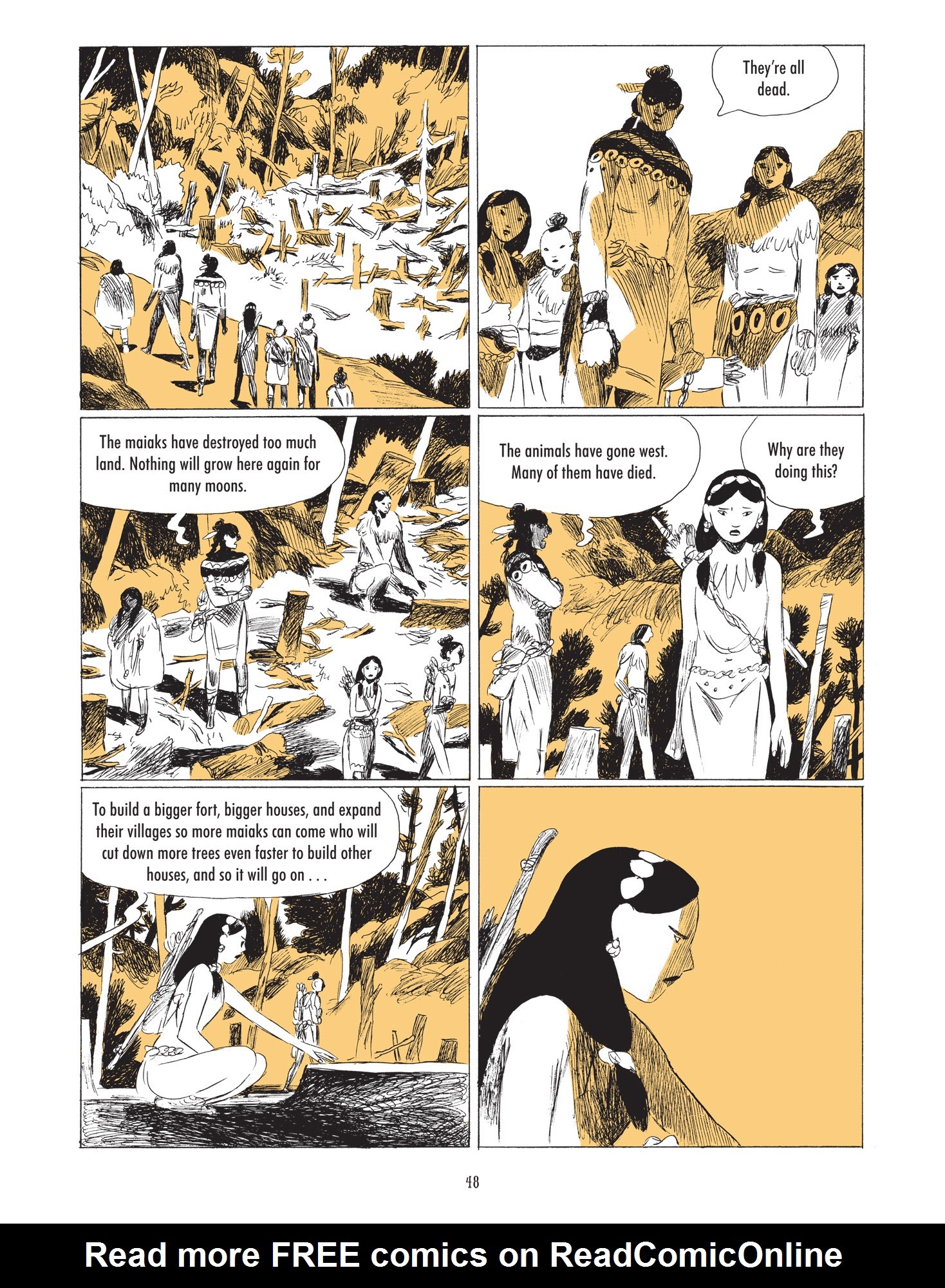 Read online Pocahontas: Princess of the New World comic -  Issue # TPB - 49