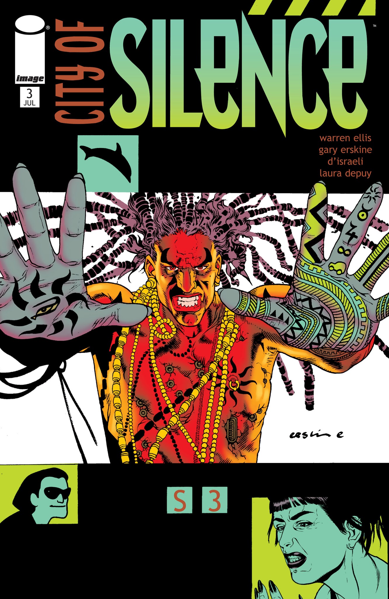 Read online City of Silence comic -  Issue #3 - 1