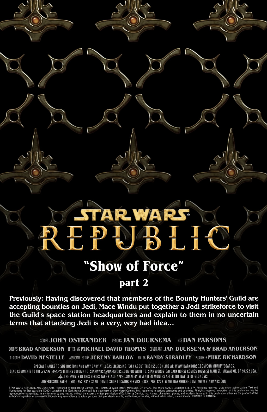 Read online Star Wars: Republic comic -  Issue #66 - 2