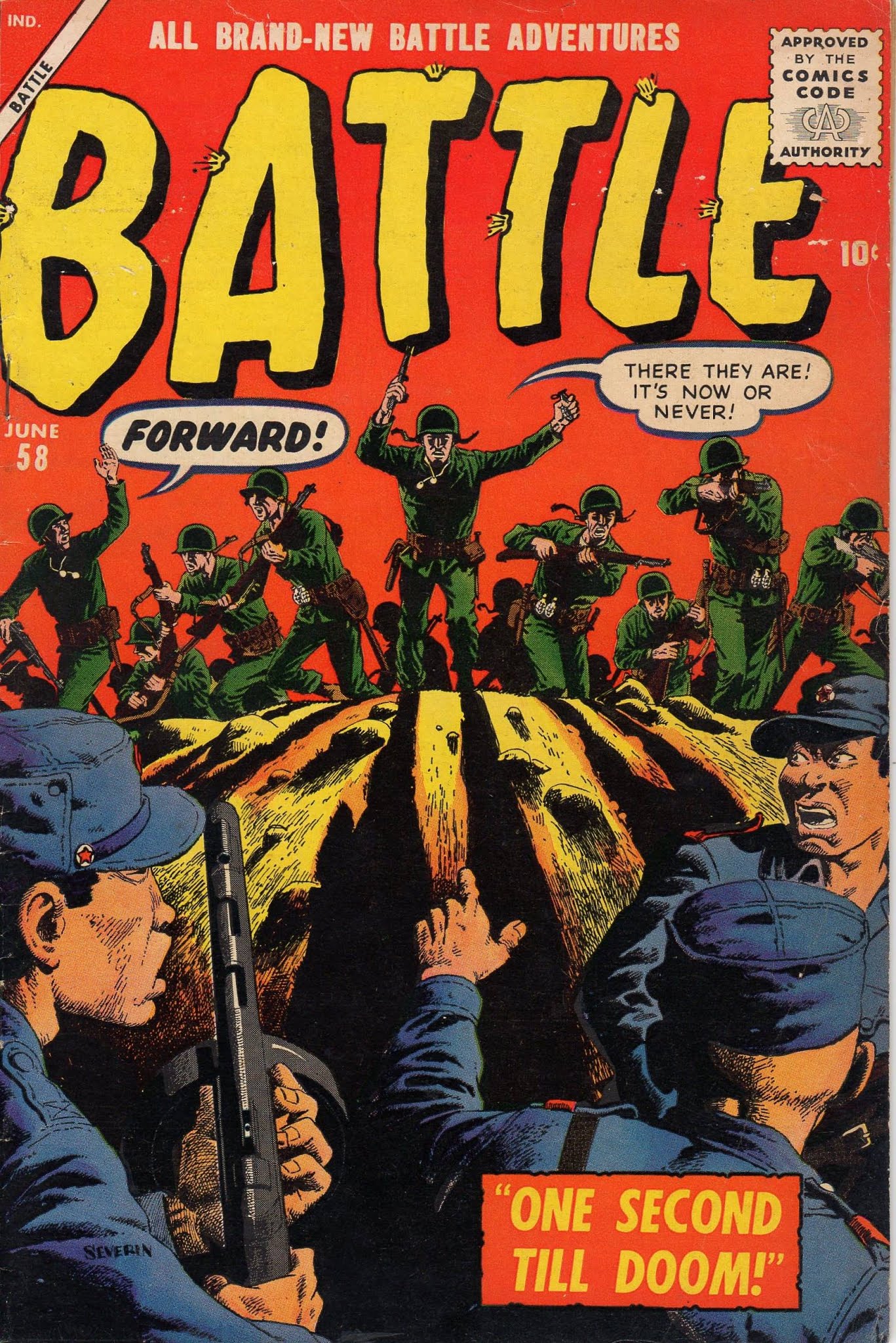 Read online Battle comic -  Issue #58 - 1