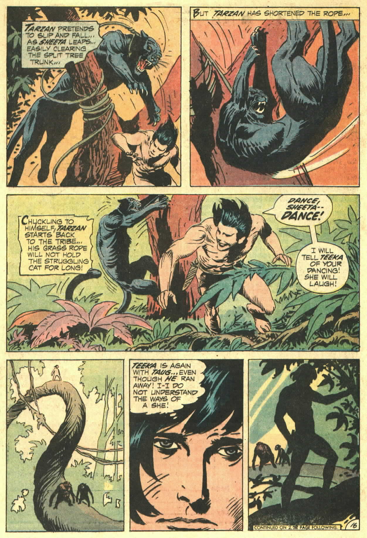 Read online Tarzan (1972) comic -  Issue #208 - 17