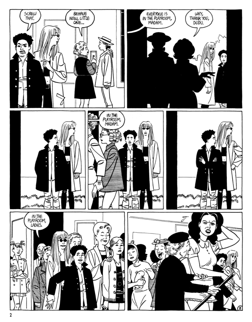 Read online Love and Rockets (1982) comic -  Issue #39 - 4