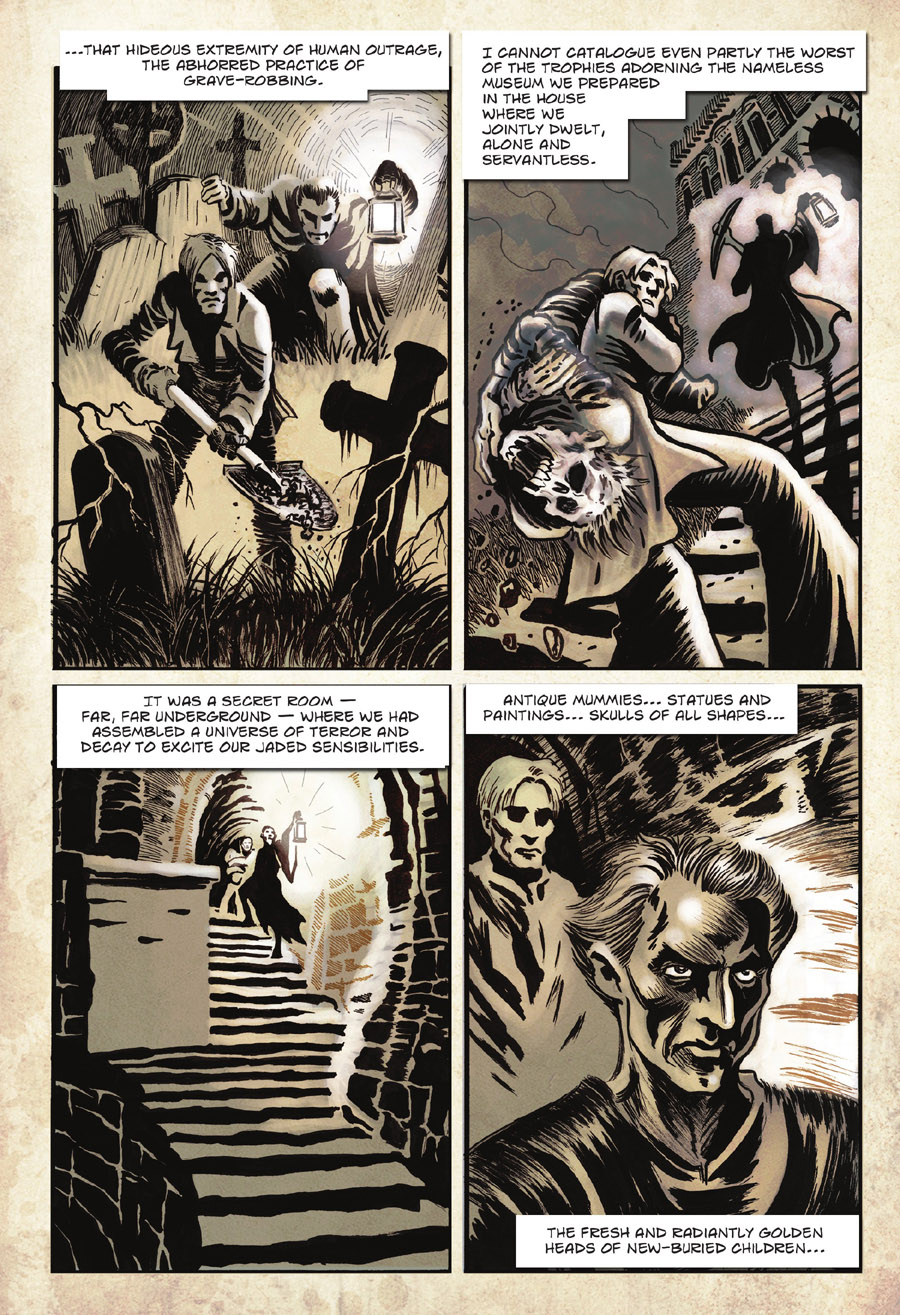 Read online The Lovecraft Anthology comic -  Issue # TPB 2 - 58