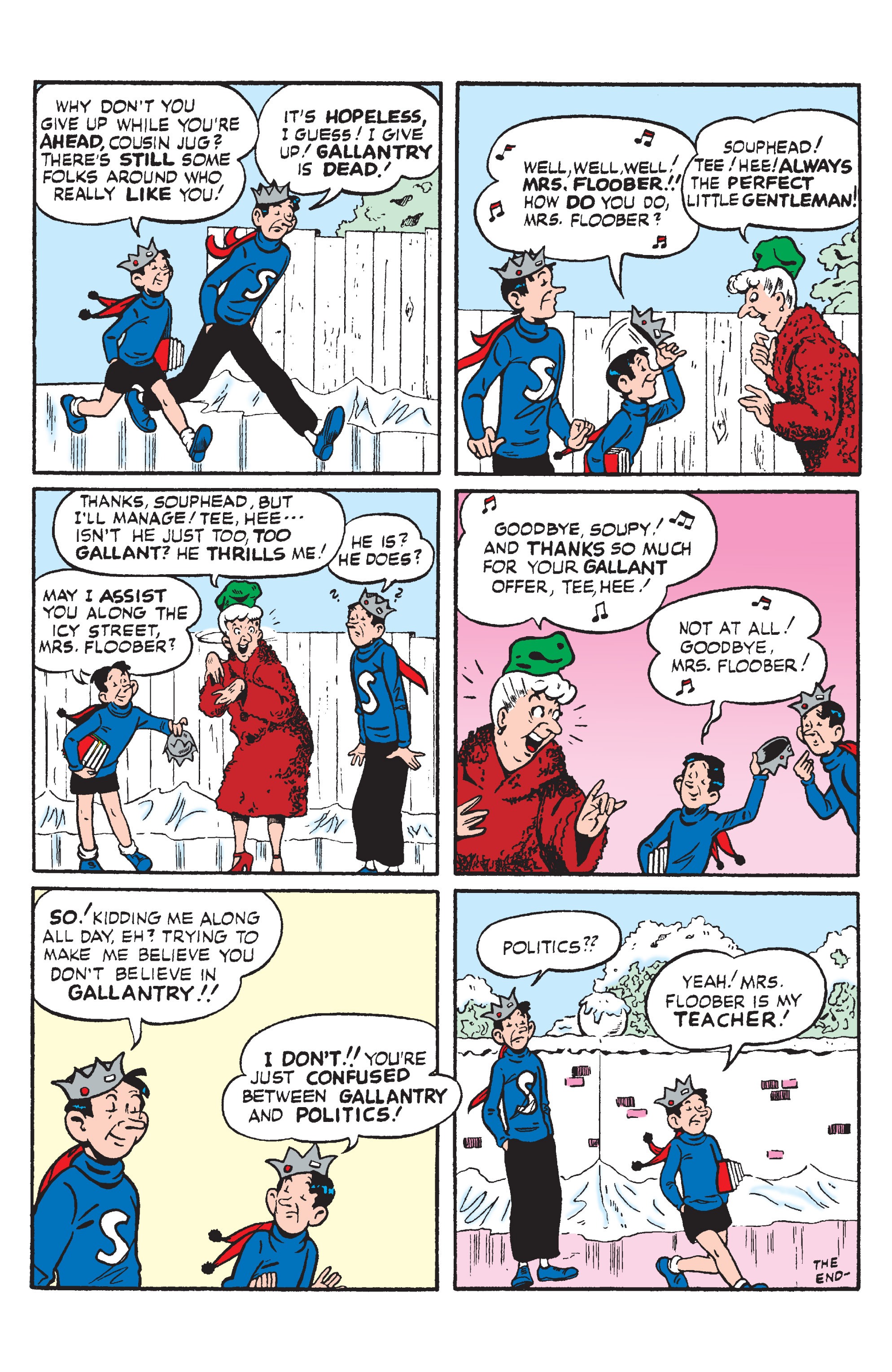 Read online Archie's Pal Jughead comic -  Issue #1 - 21