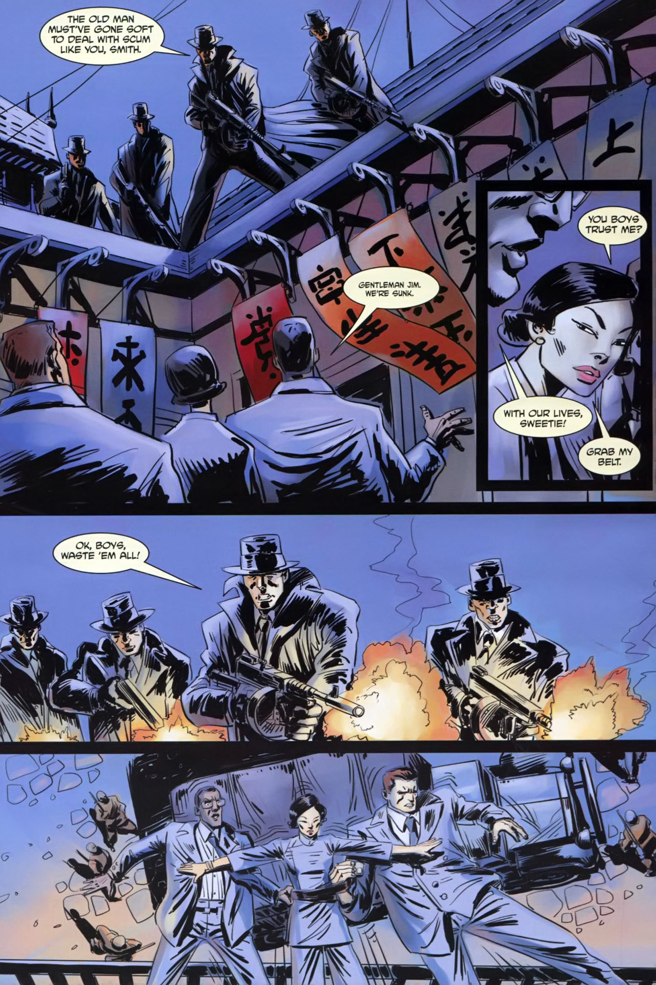 Read online Ed Burns' Dock Walloper comic -  Issue #4 - 6