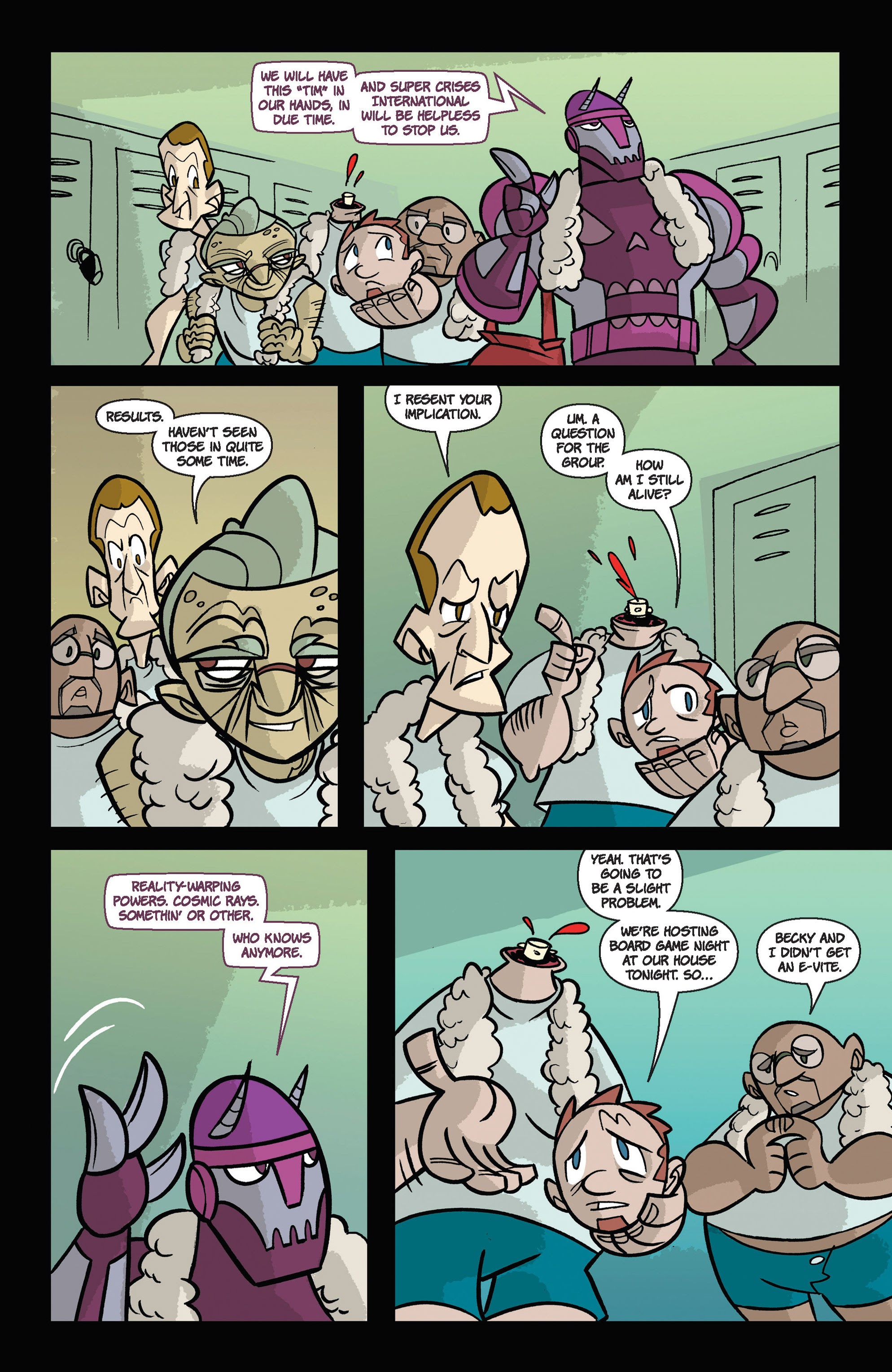 Read online Super Human Resources comic -  Issue #1 - 20
