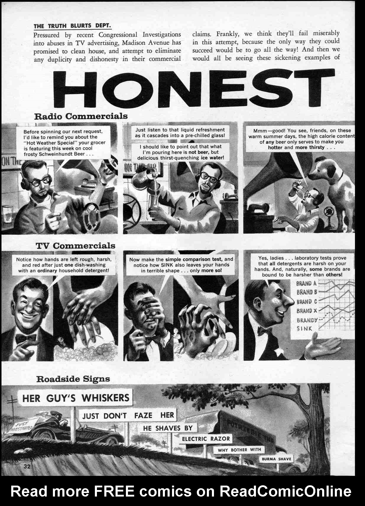 Read online MAD comic -  Issue #56 - 34