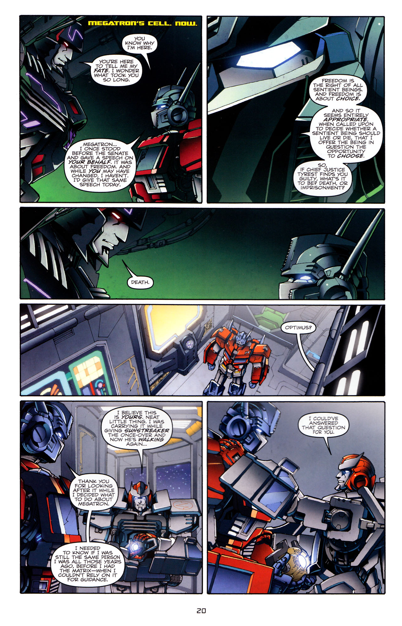 Read online The Transformers (2009) comic -  Issue #23 - 23