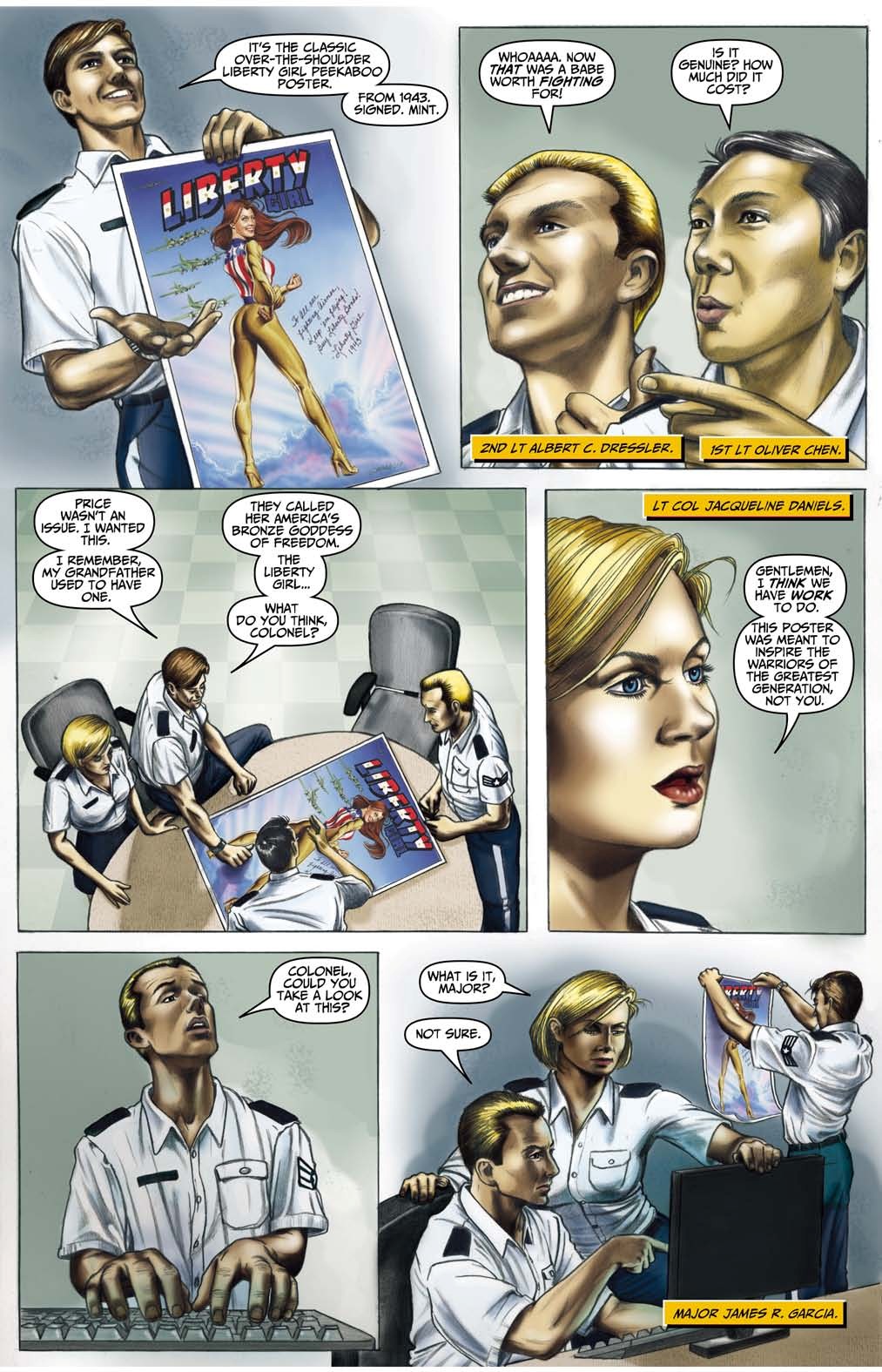 Read online Liberty Girl comic -  Issue #1 - 4