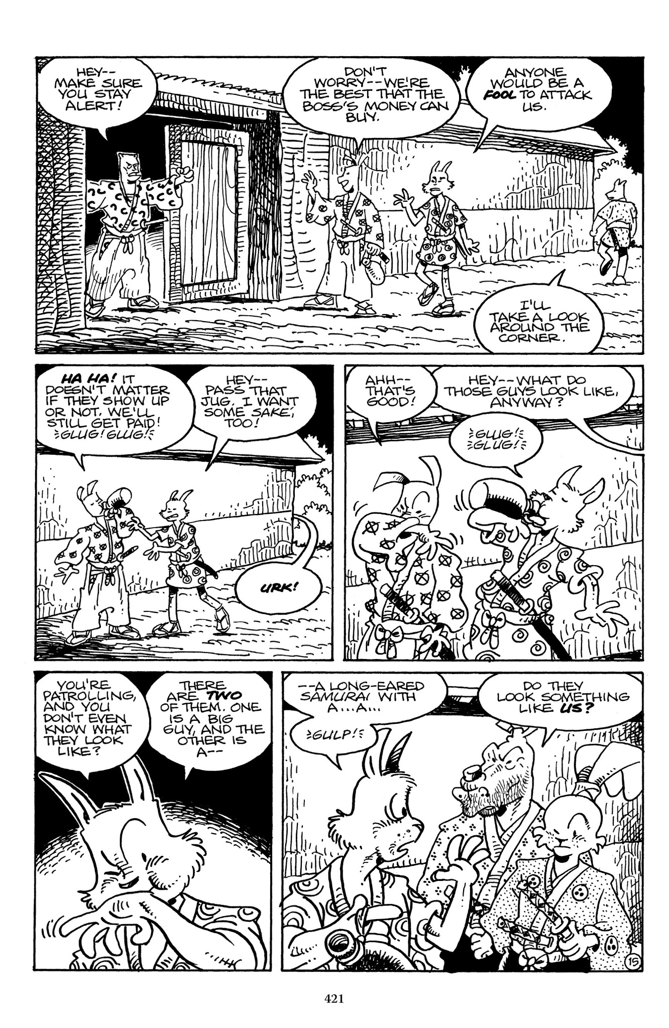 Read online The Usagi Yojimbo Saga comic -  Issue # TPB 6 - 419