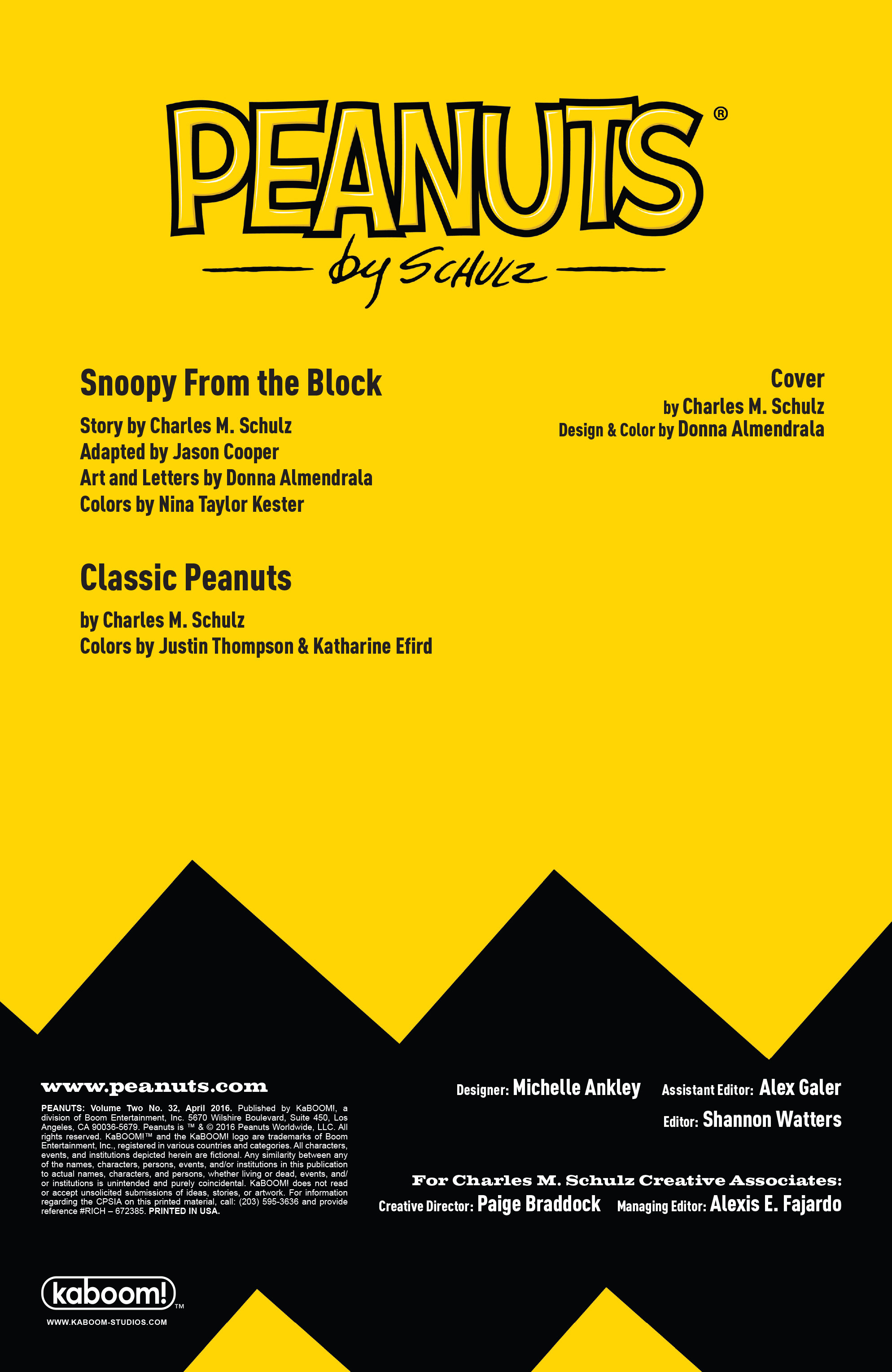 Read online Peanuts (2012) comic -  Issue #32 - 2