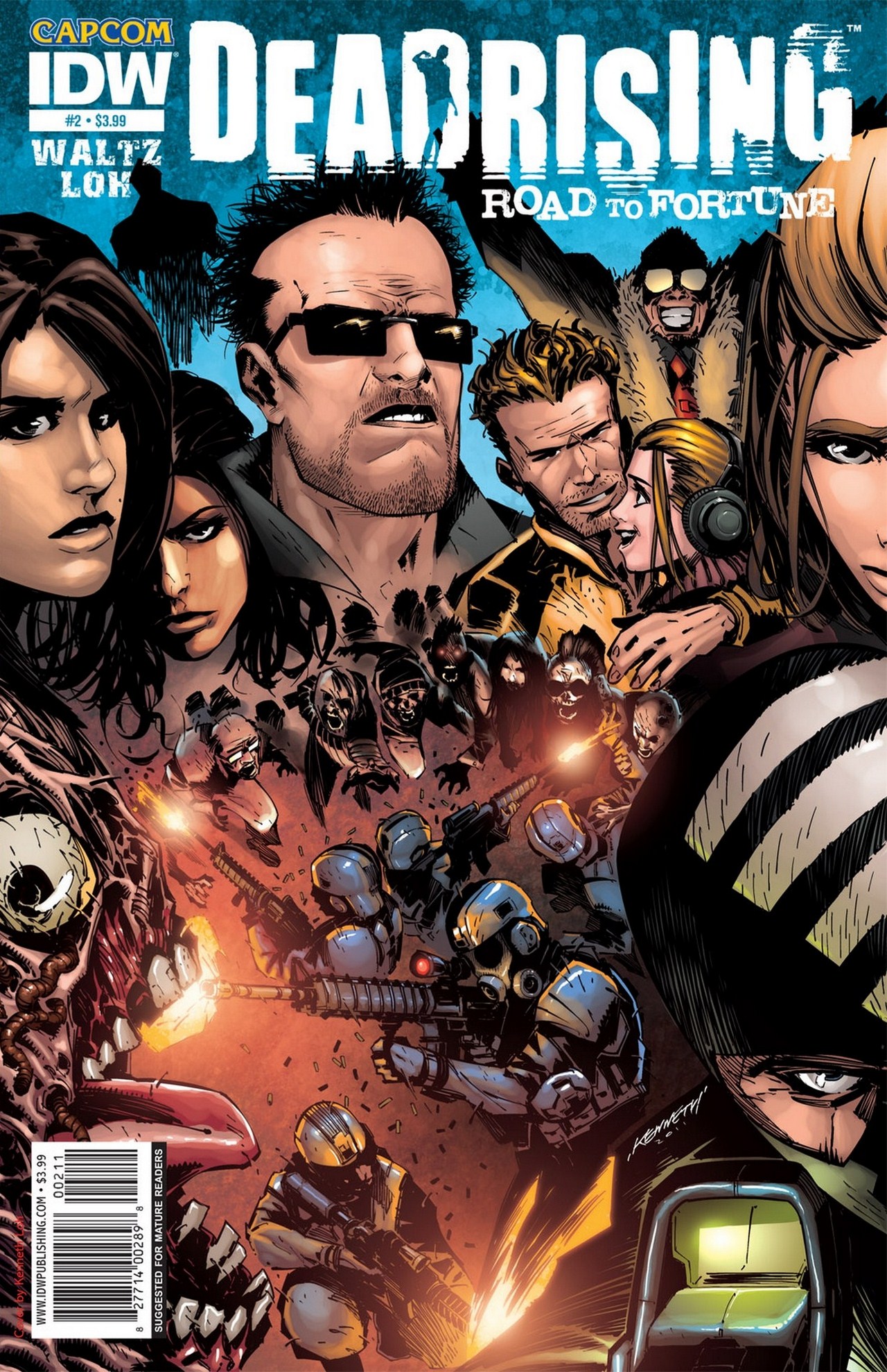 Read online Dead Rising: Road to Fortune comic -  Issue #2 - 1