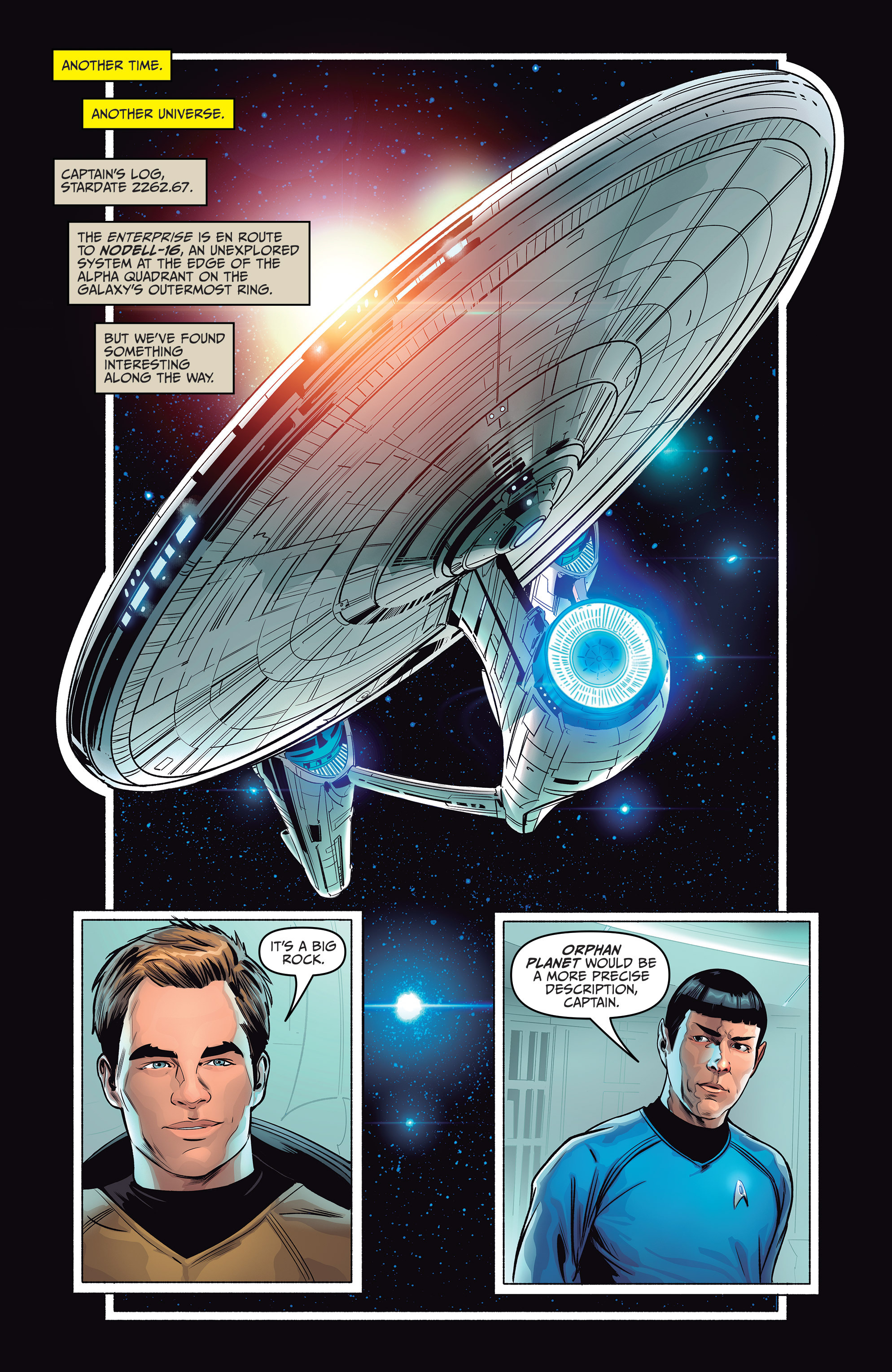 Read online Star Trek/Green Lantern (2015) comic -  Issue #1 - 7