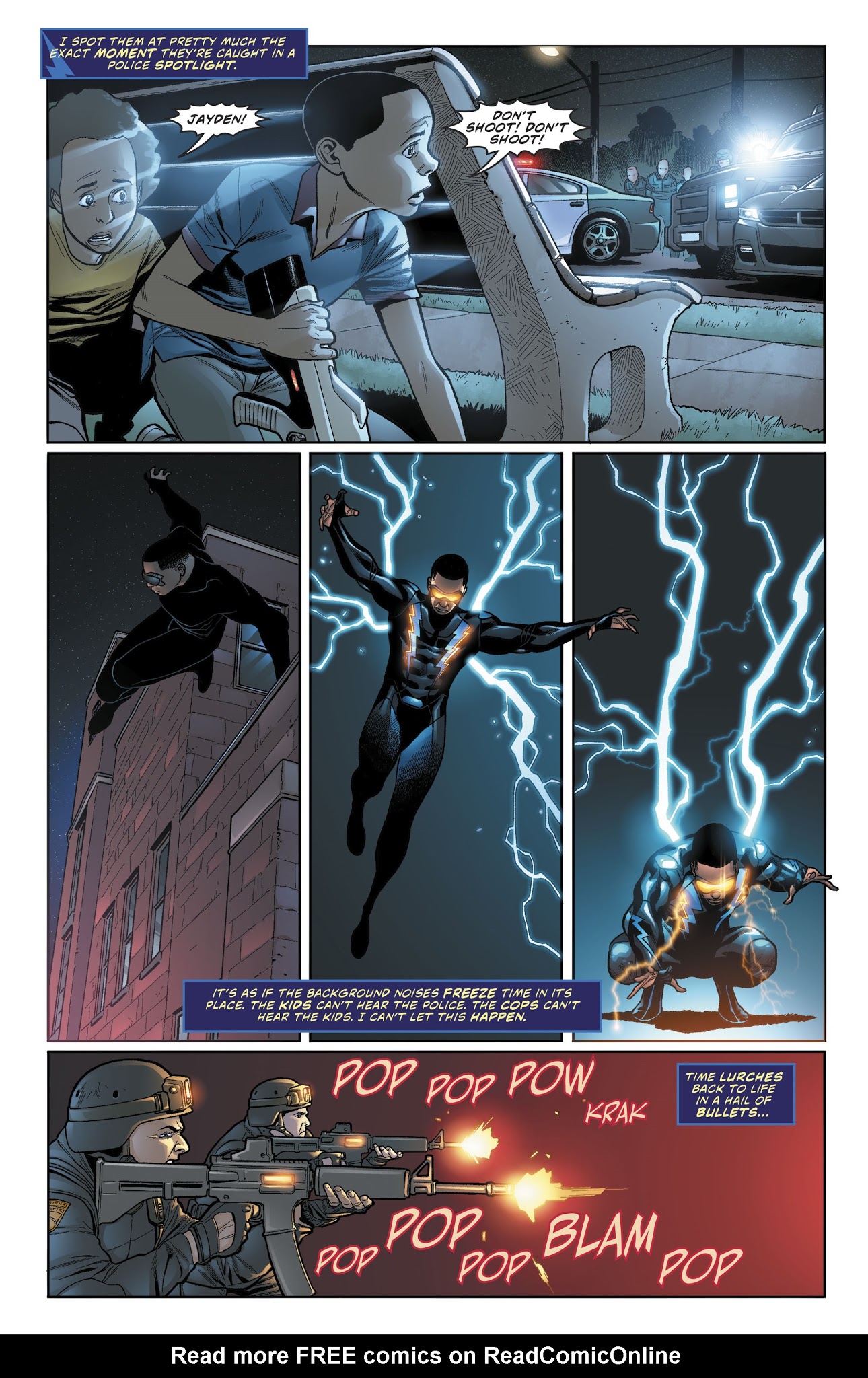 Read online Black Lightning: Cold Dead Hands comic -  Issue #3 - 19