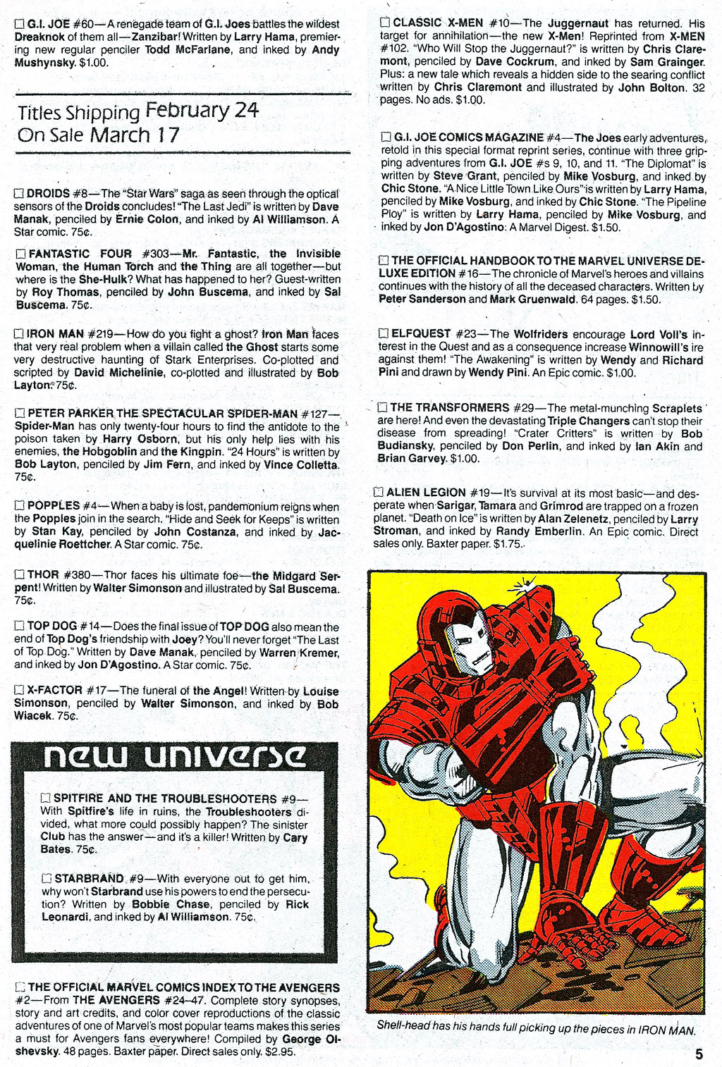 Read online Marvel Age comic -  Issue #50 - 7