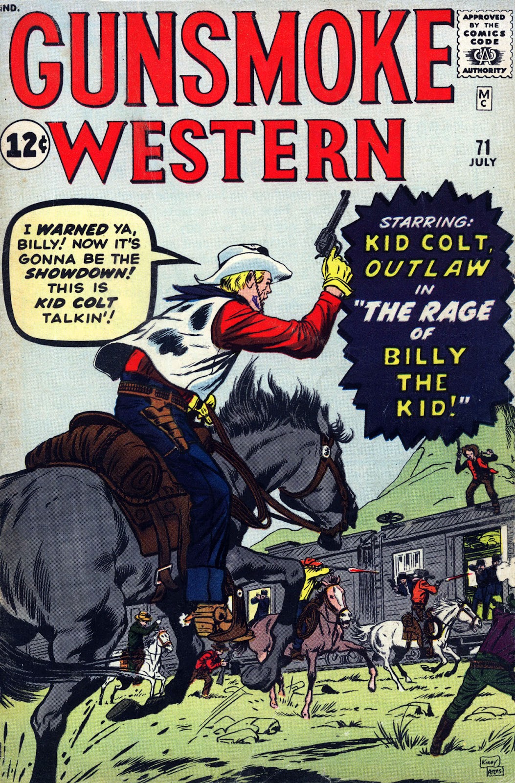Gunsmoke Western issue 71 - Page 1