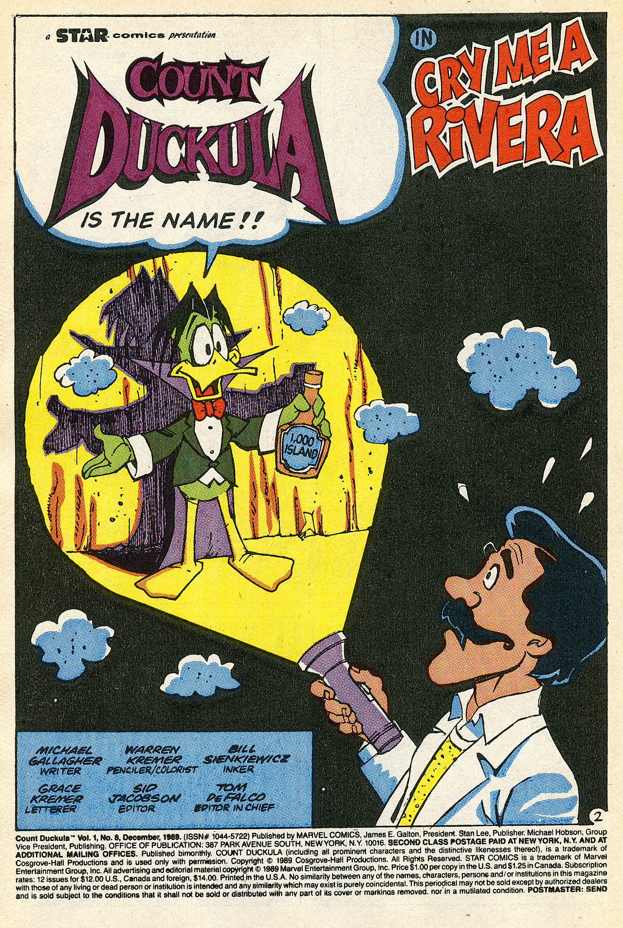 Read online Count Duckula comic -  Issue #8 - 4