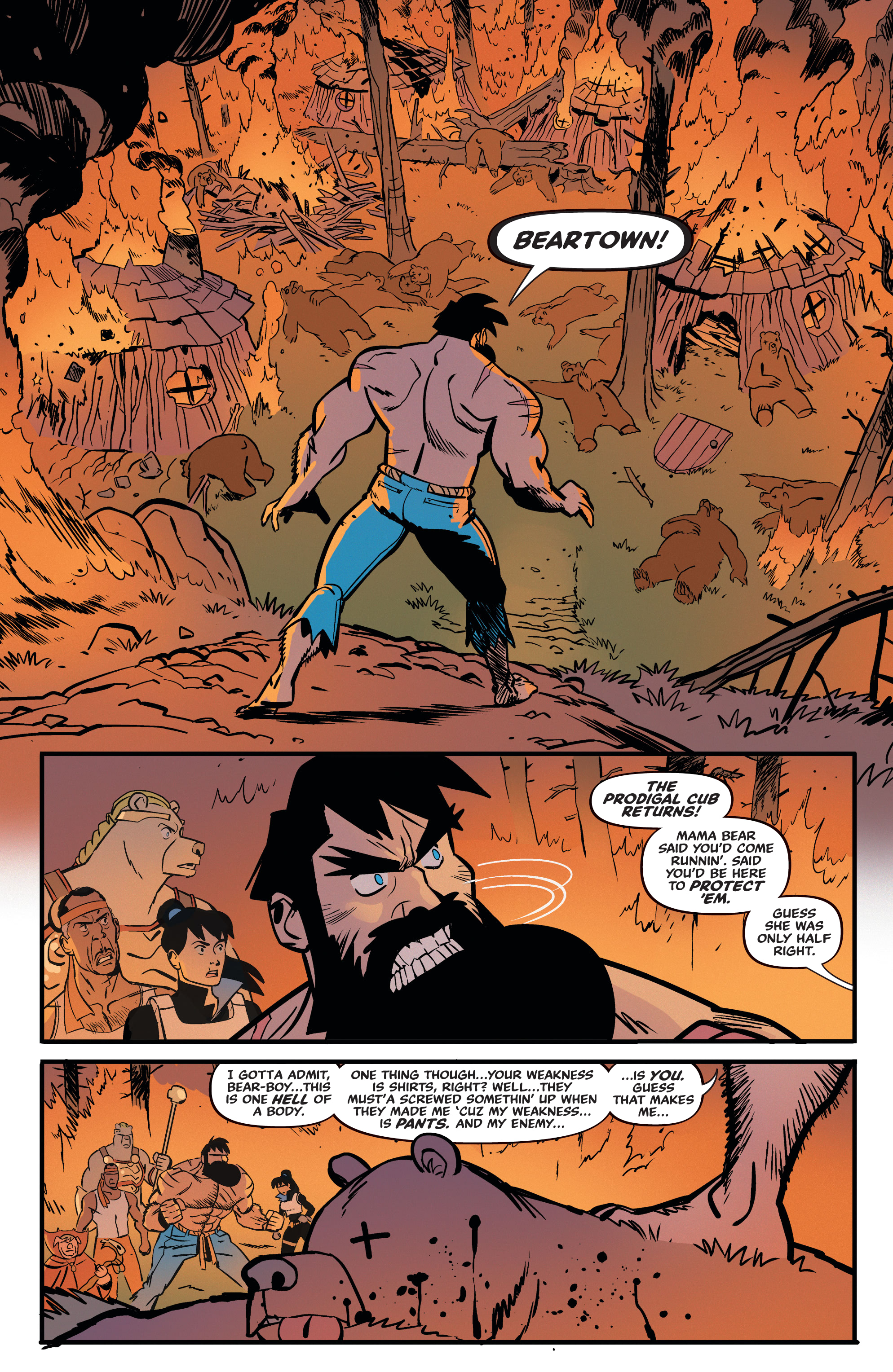 Read online Shirtless Bear-Fighter! 2 comic -  Issue #4 - 25