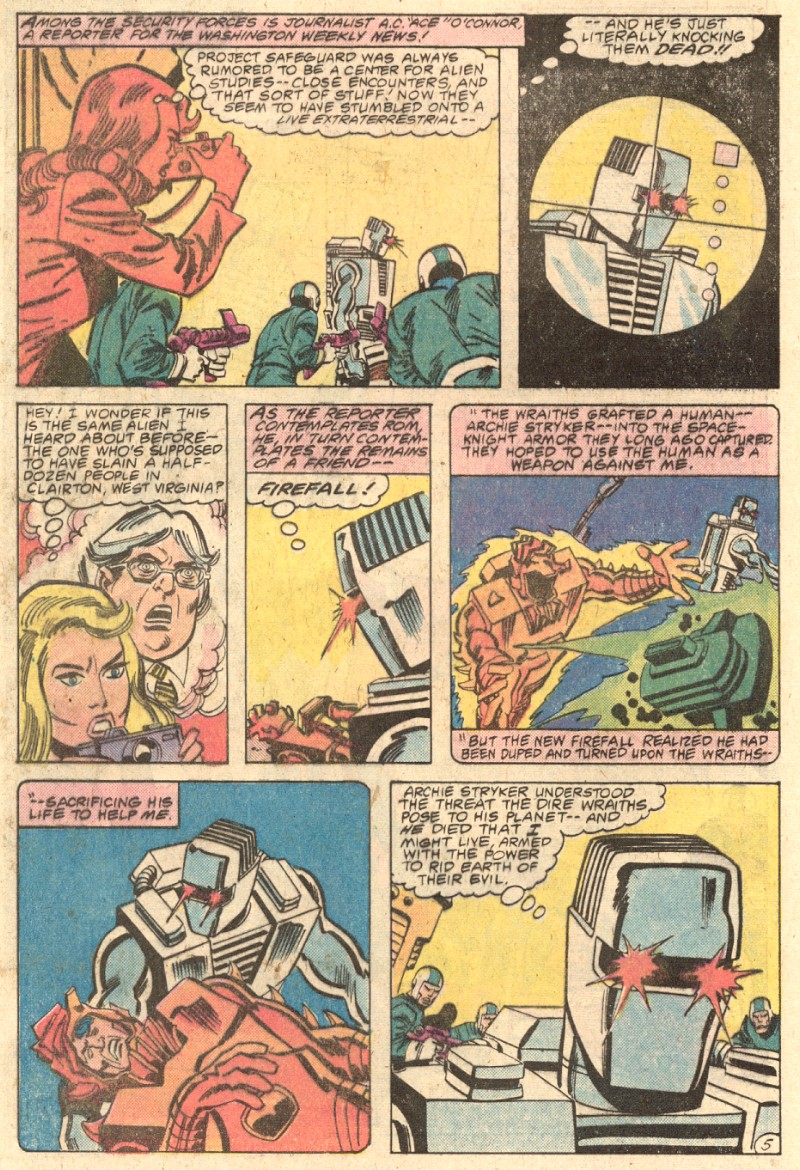 Read online ROM (1979) comic -  Issue #12 - 6