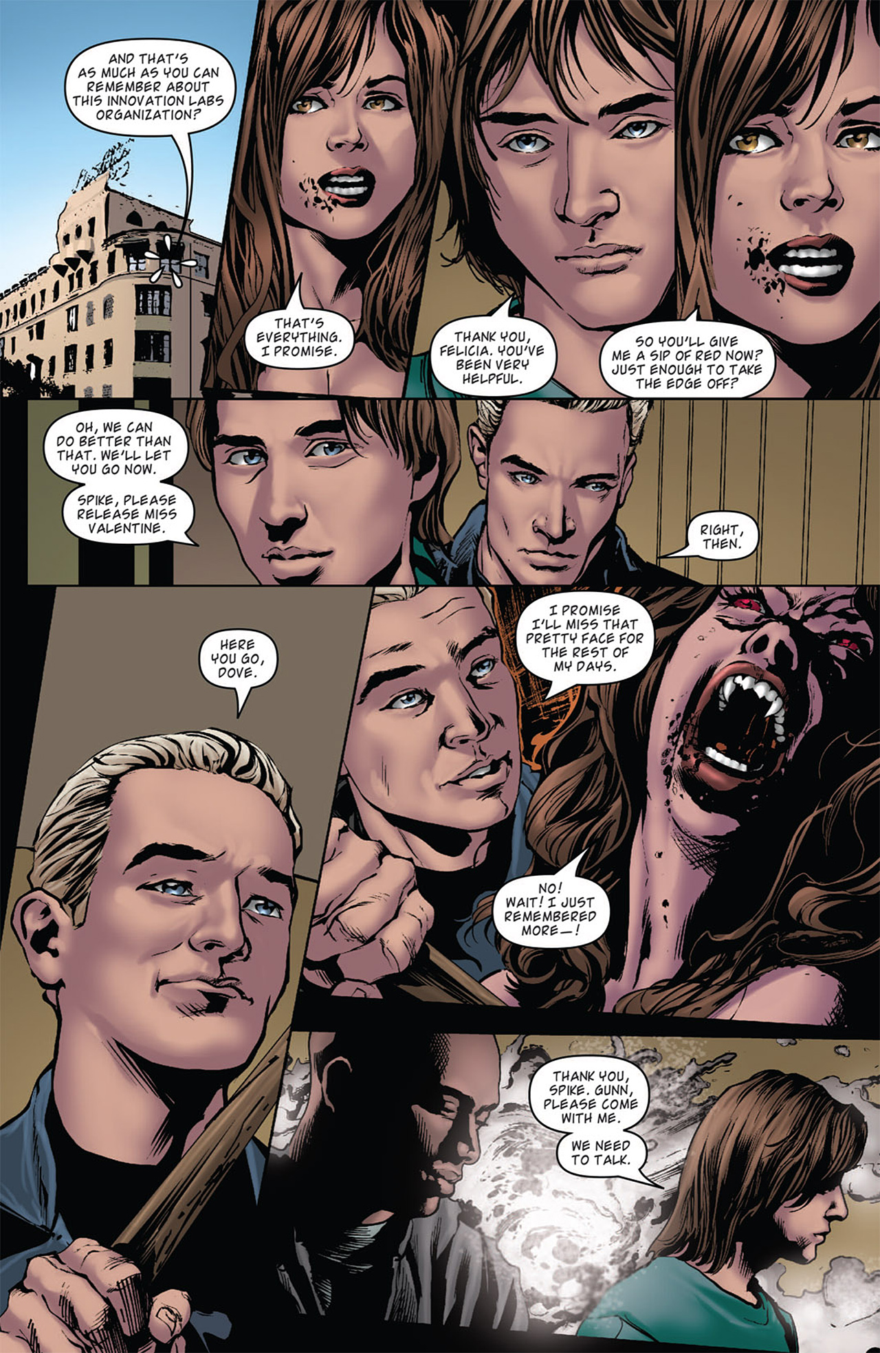 Read online Angel comic -  Issue #32 - 8