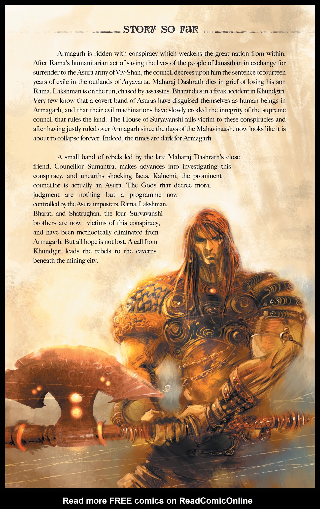 Read online Ramayan 3392 A.D. comic -  Issue #7 - 3