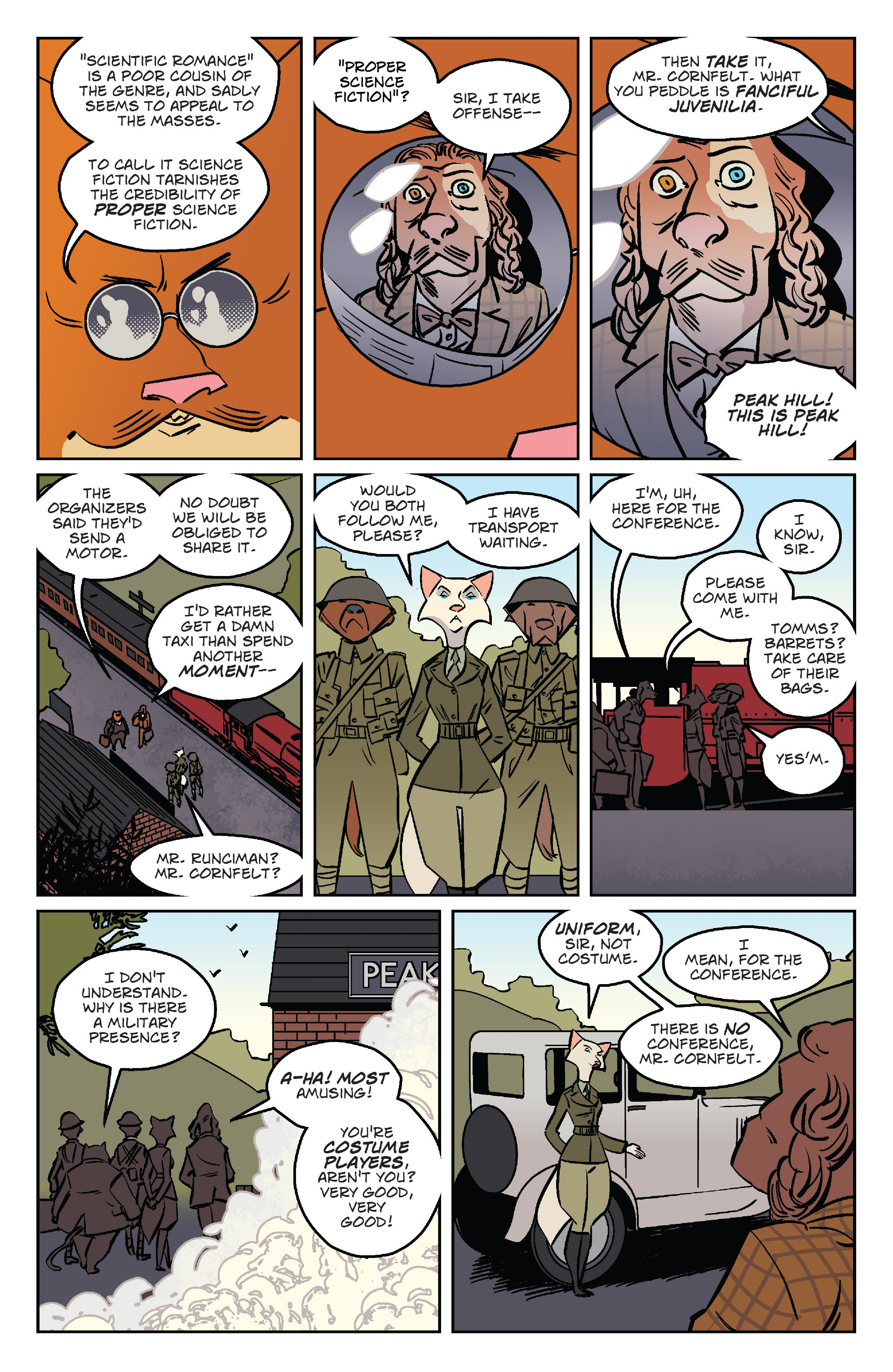 Read online Wild's End: The Enemy Within comic -  Issue #1 - 9
